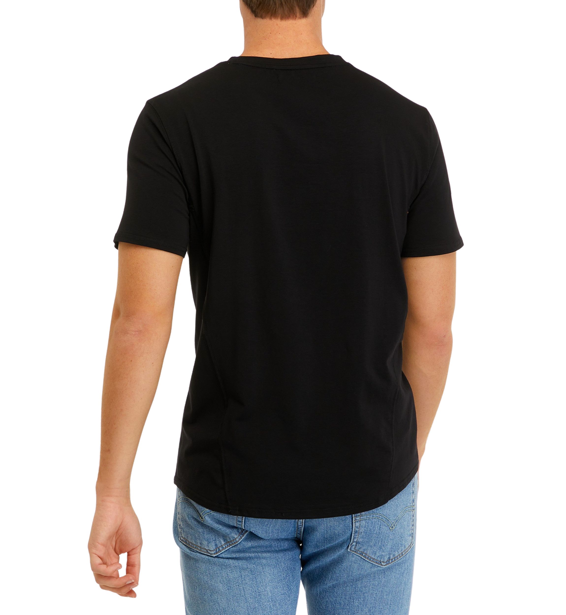 Mens Plain Classic Crew Neck T-Shirt