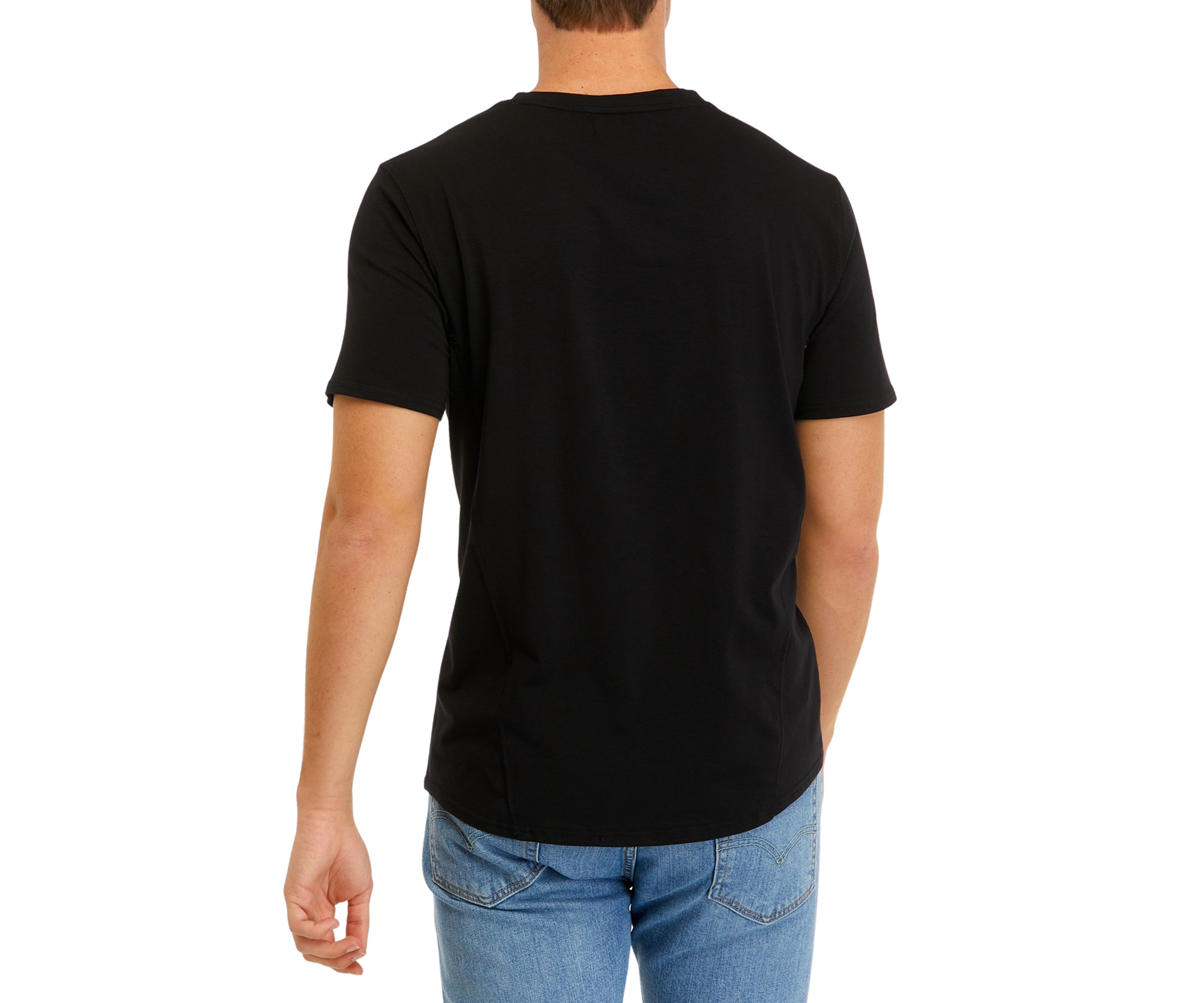 Mens Plain Classic Crew Neck T-Shirt