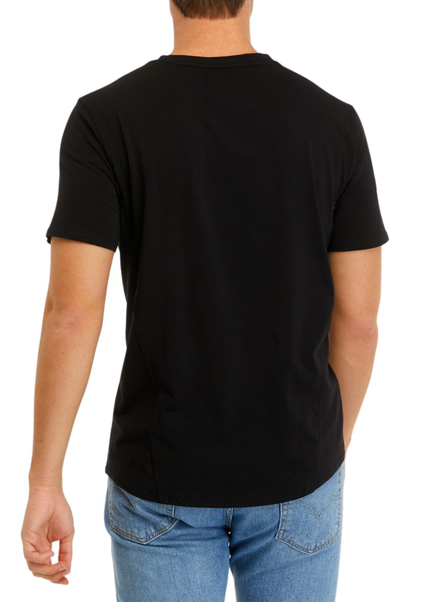 Mens Plain Classic Crew Neck T-Shirt