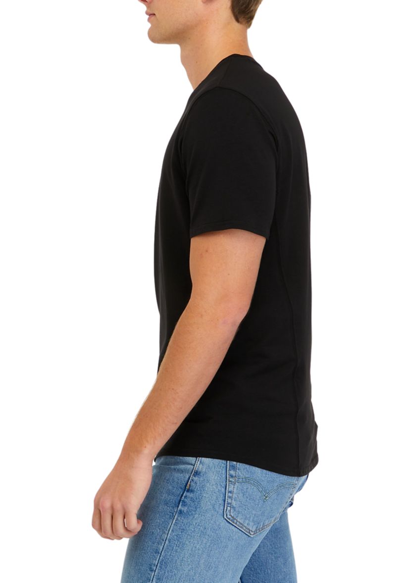 Mens Plain Classic Crew Neck T-Shirt