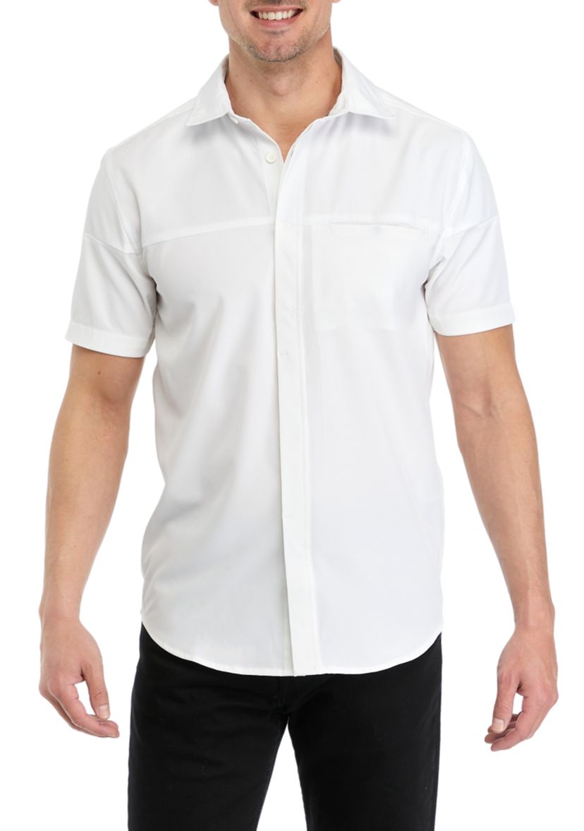 Mens Sport Assorted Plain Classic Shirt