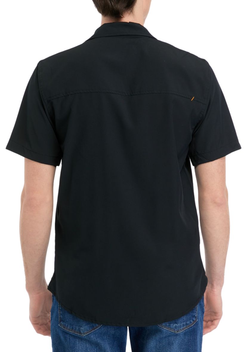 Mens Short Sleeve Camp Shirt