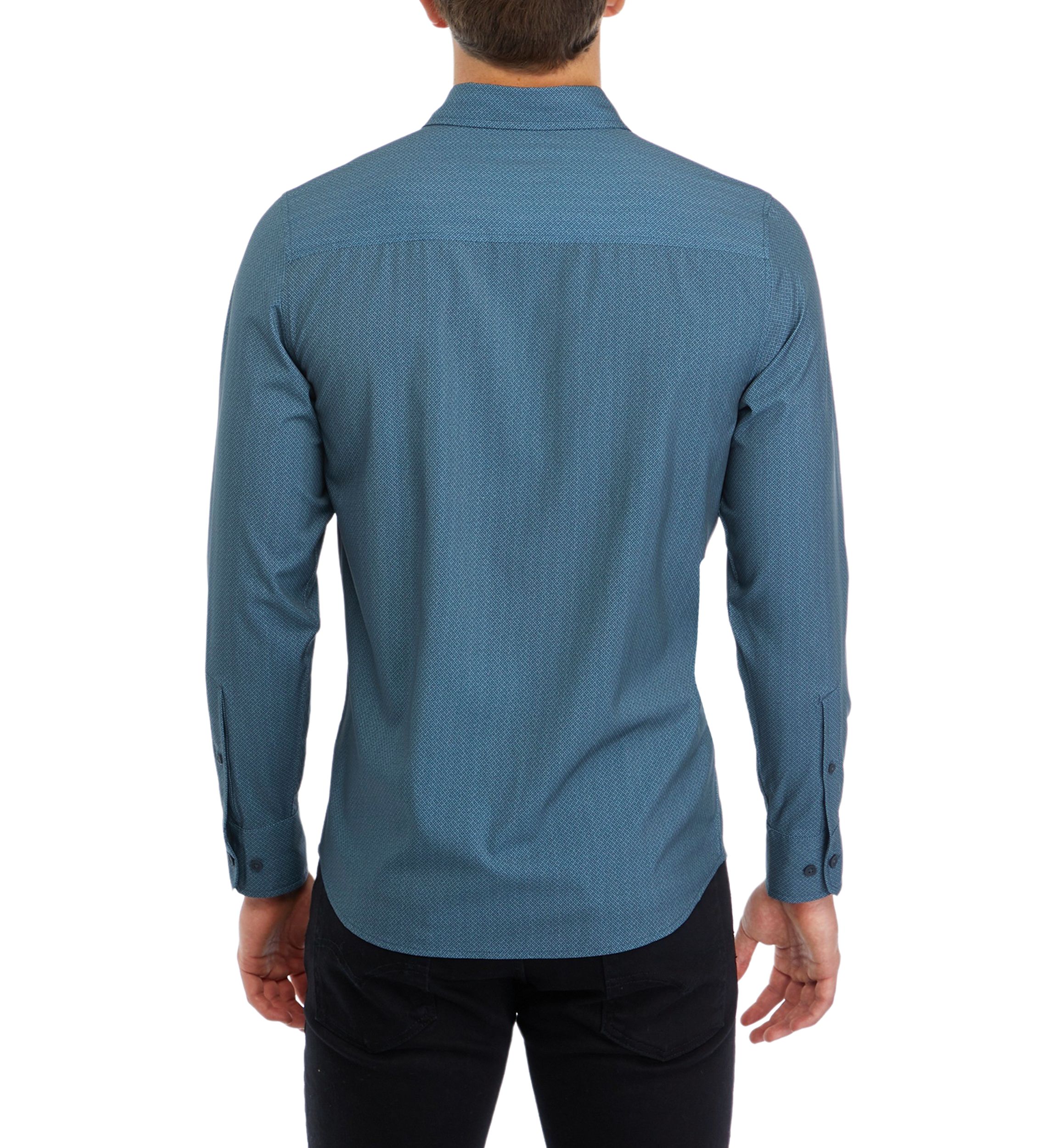 Mens Sport Assorted Plain Classic Button Down Shirt