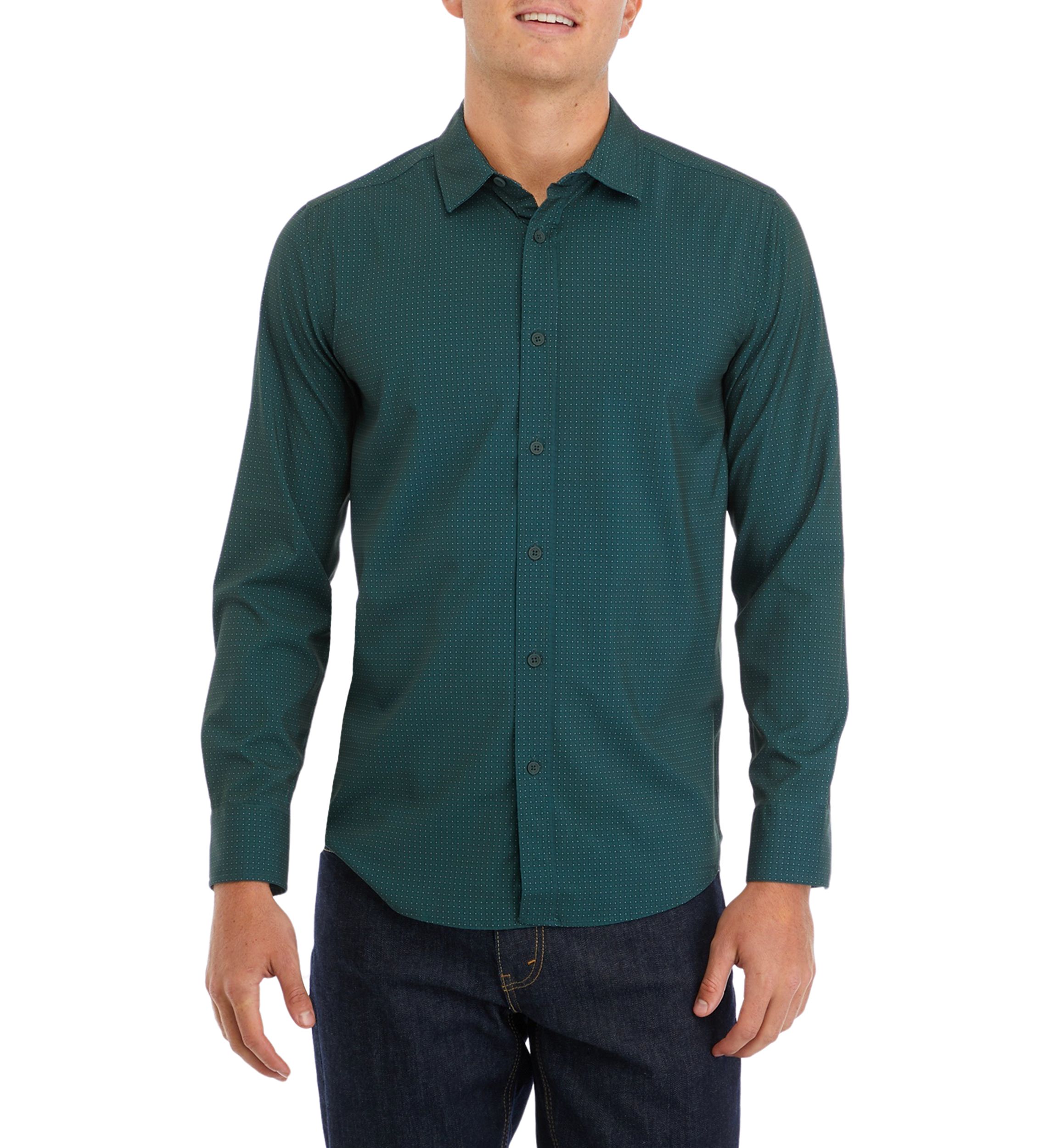 Mens Sport Assorted Classic Button Down Shirt