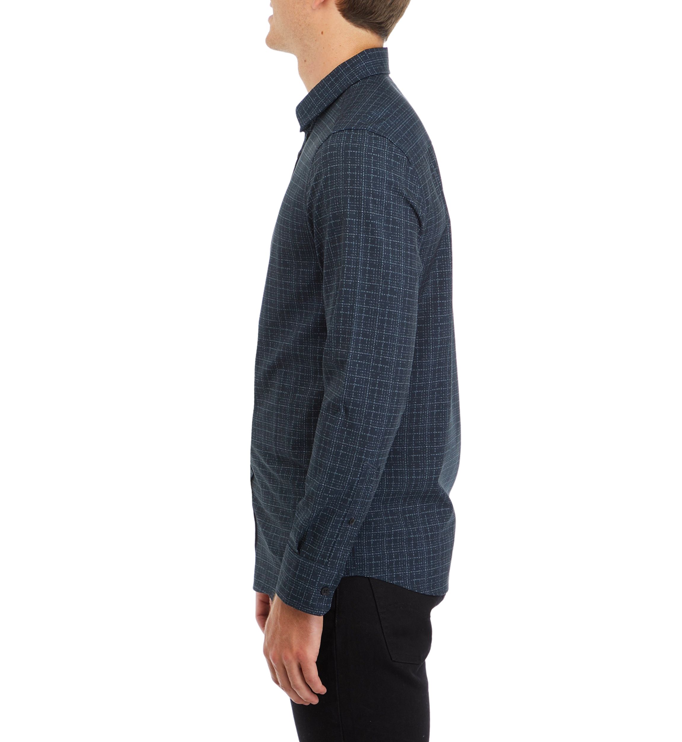 Mens Sport Assorted Plaid Classic Button Down Shirt