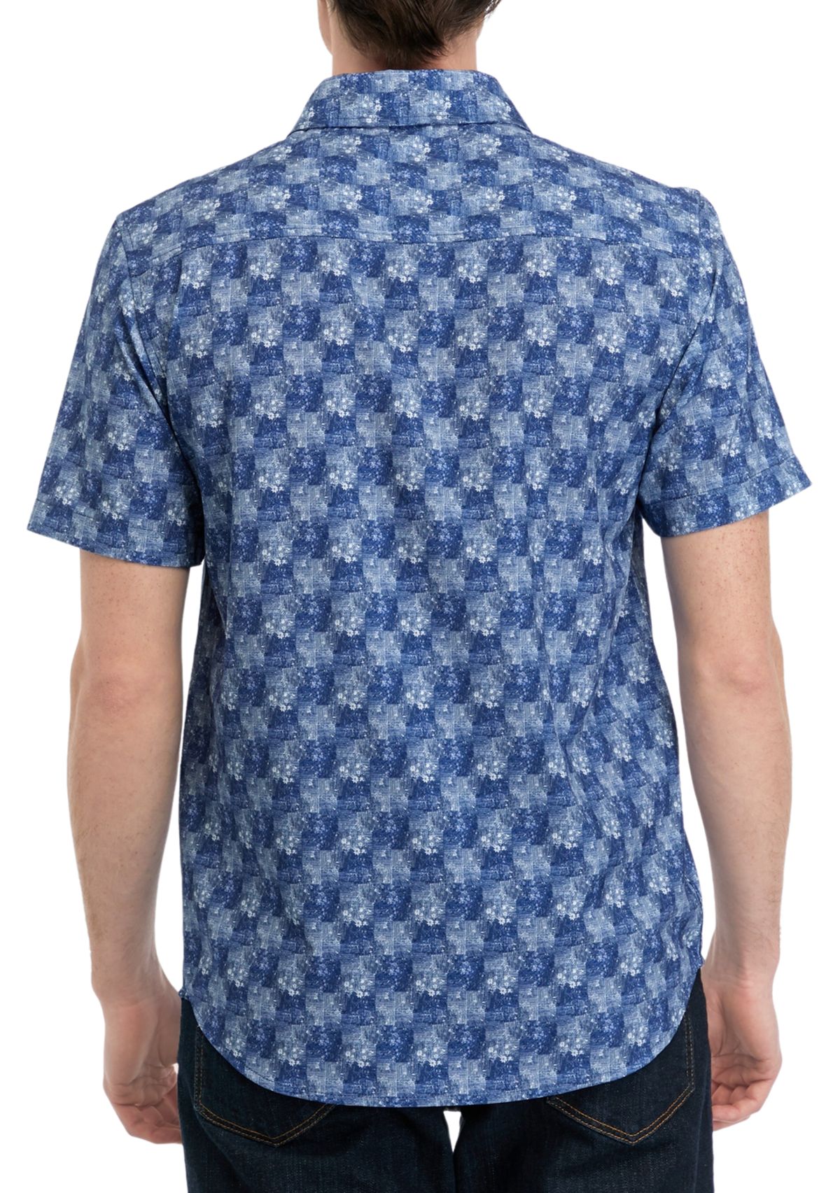 Mens Short Sleeve Printed Shirt