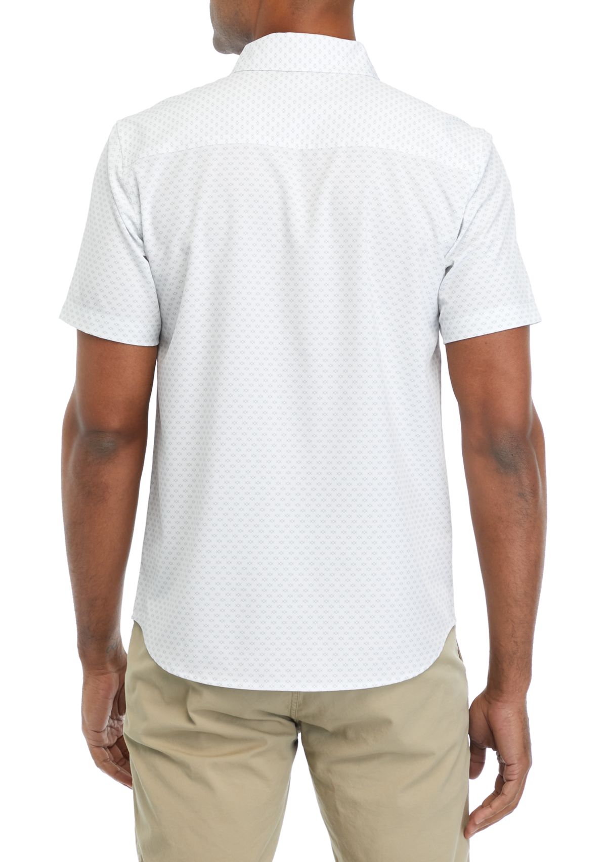 Mens Short Sleeve Printed Shirt