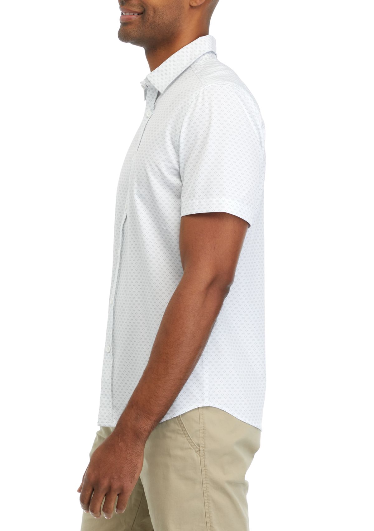 Mens Short Sleeve Printed Shirt