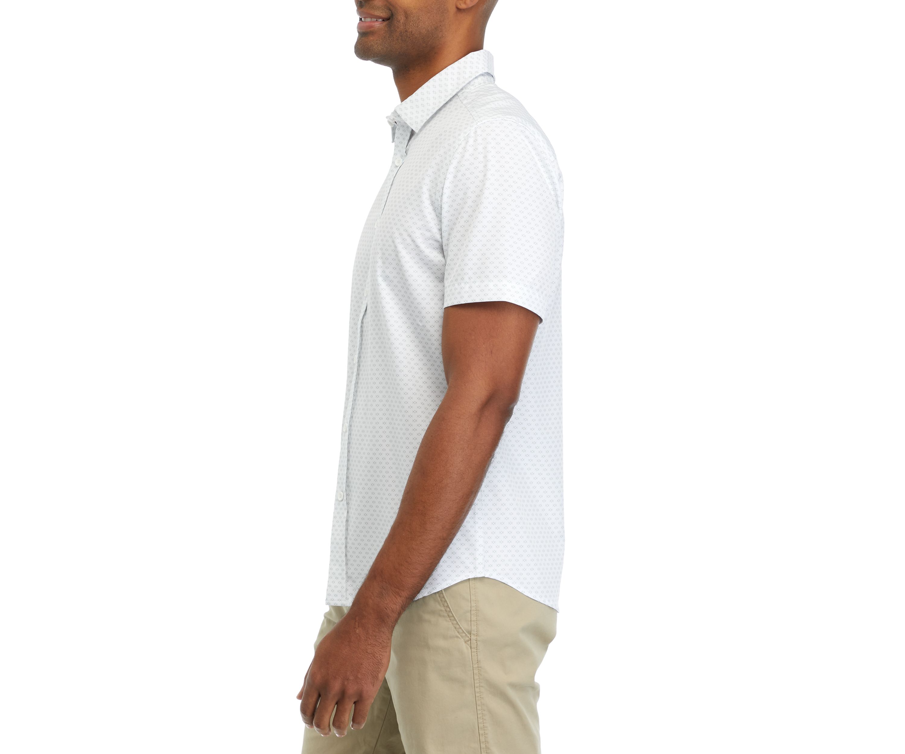Mens Short Sleeve Printed Shirt