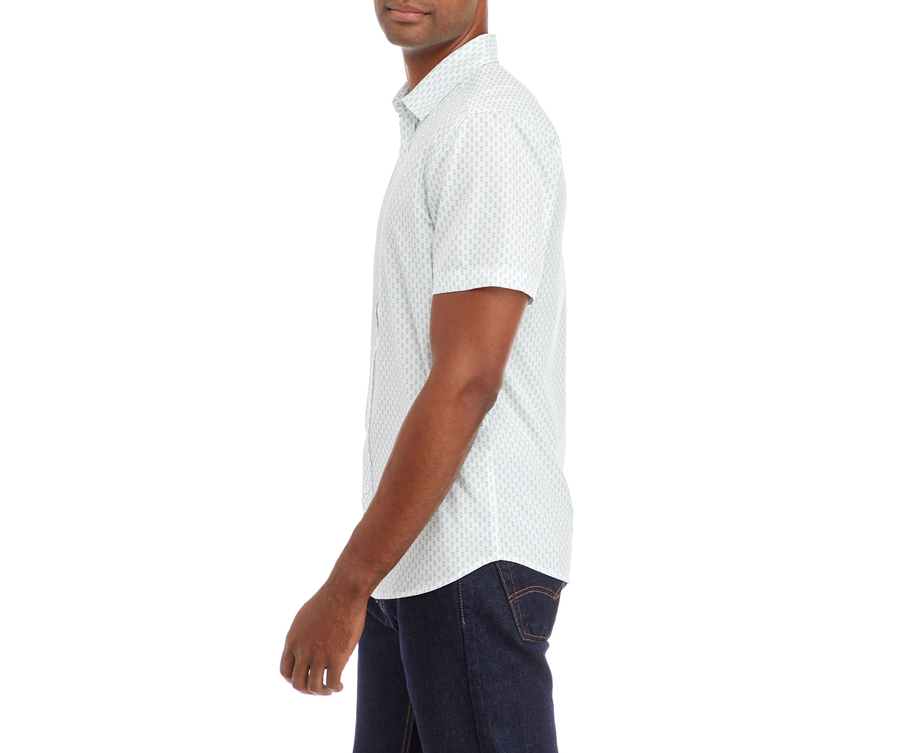 Mens Sport Assorted Plain Classic Button Down Shirt