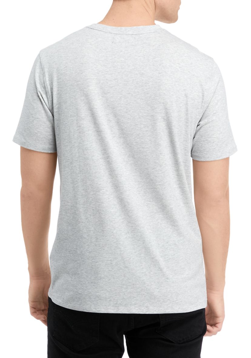 Mens Sport Assorted Plain Classic Crew Neck T-Shirt