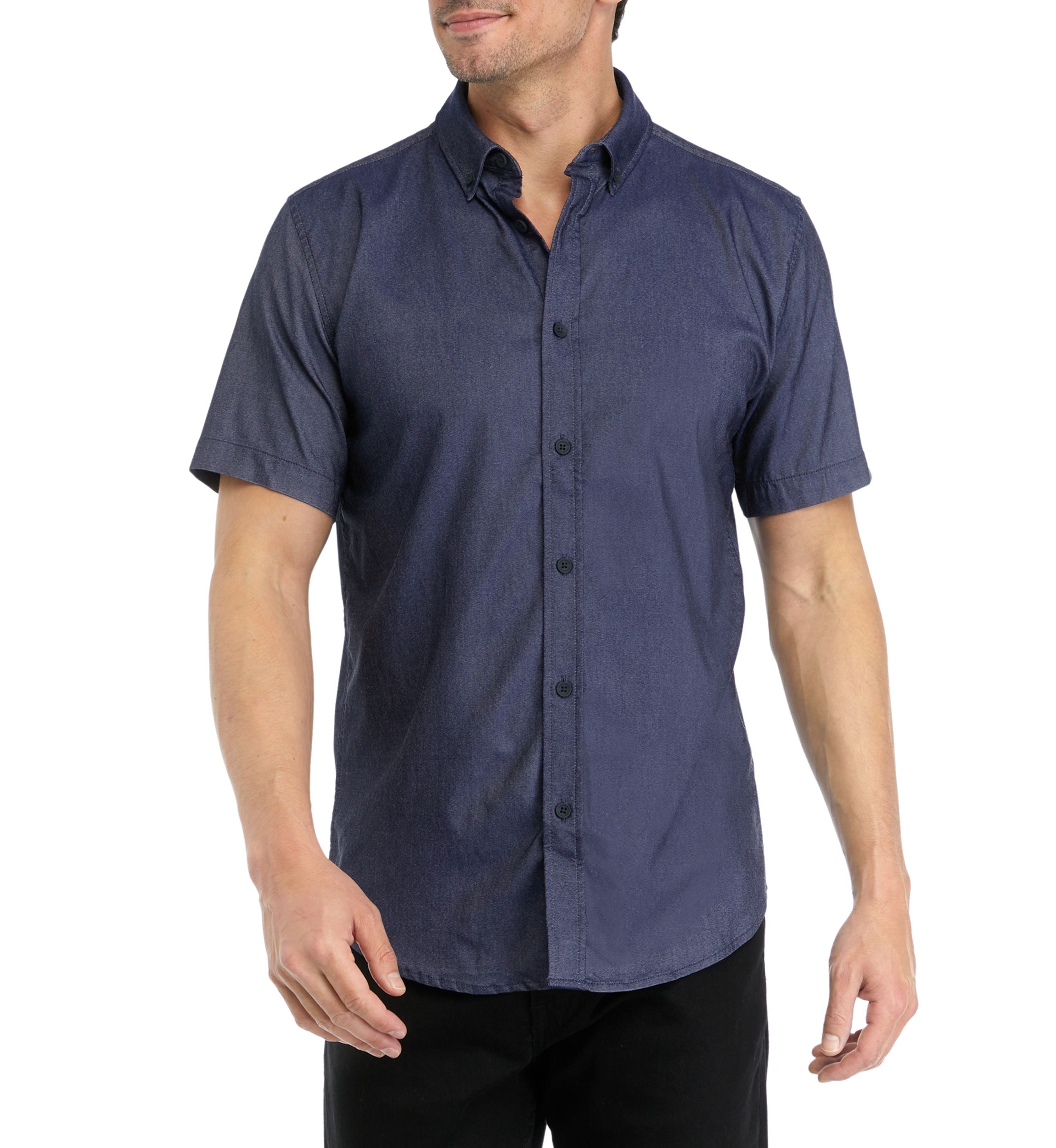Mens Sport Assorted Plain Classic Shirt