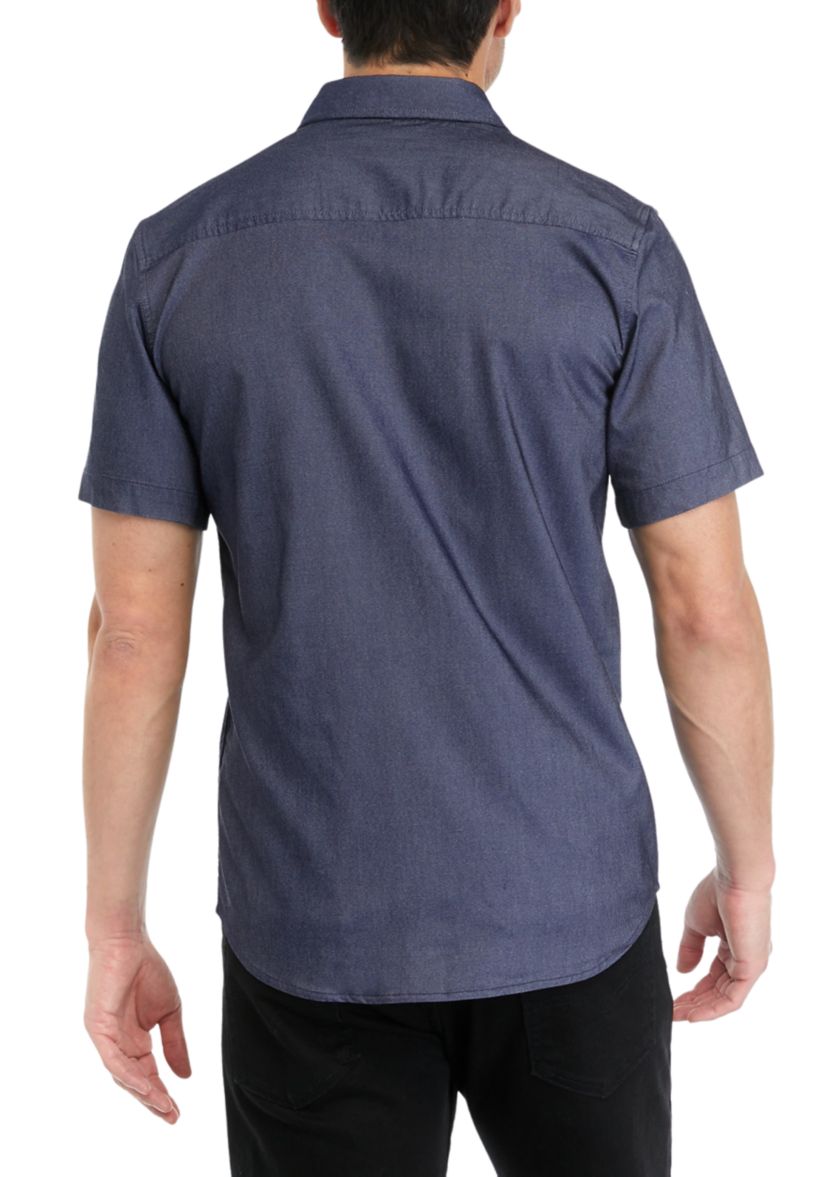 Mens Sport Assorted Plain Classic Shirt