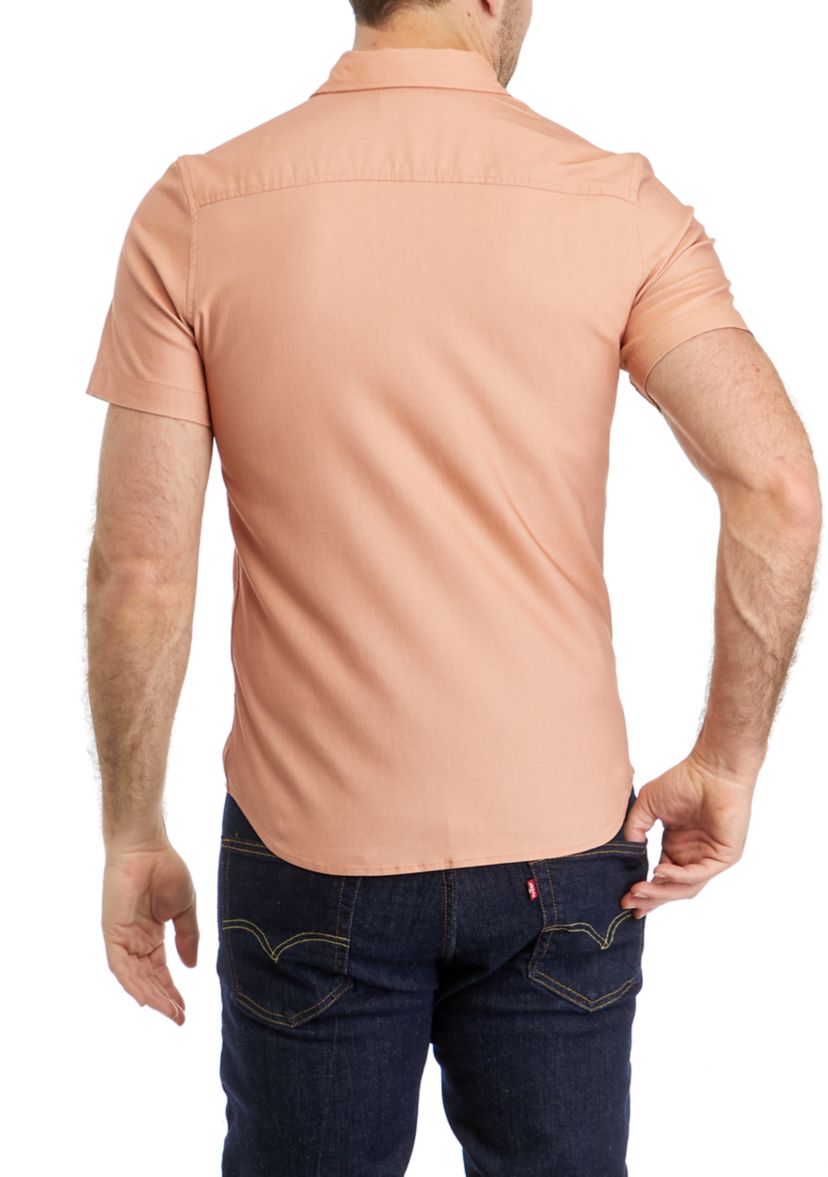 Mens Sport Assorted Plain Classic Shirt