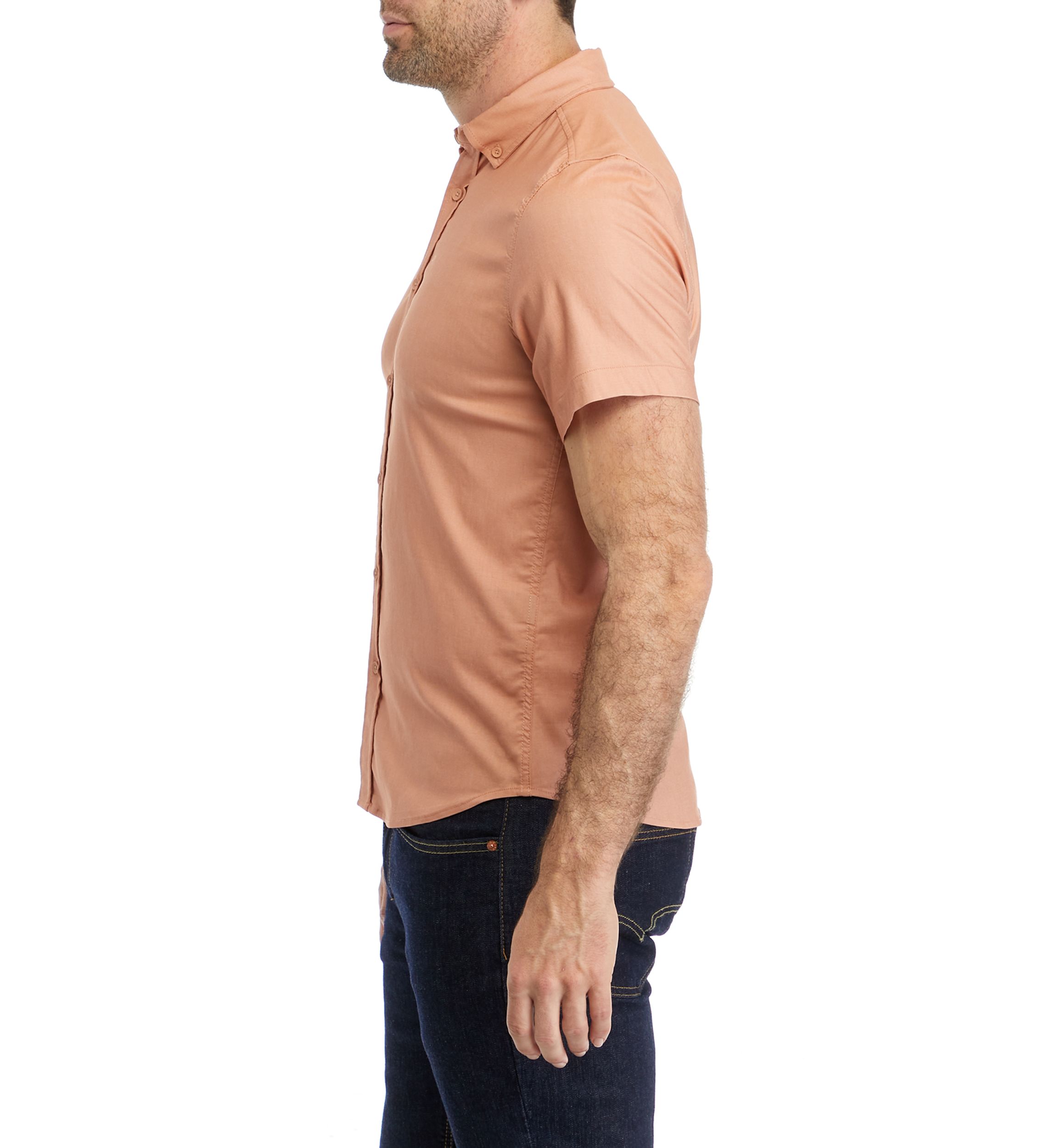 Mens Sport Assorted Plain Classic Shirt