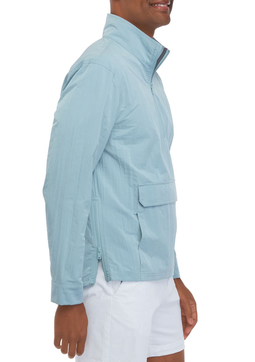 Mens Pullover Windbreaker Jacket