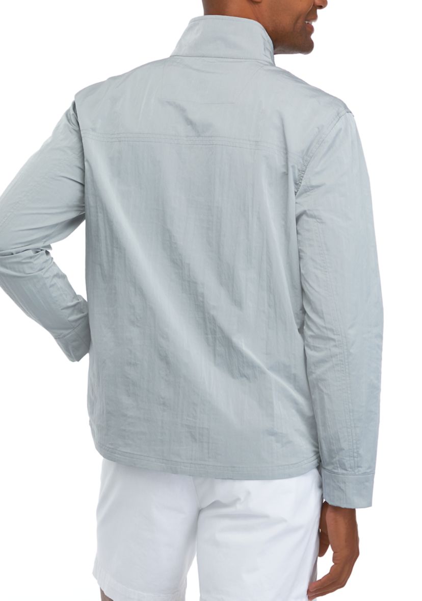 Mens Pullover Windbreaker Jacket