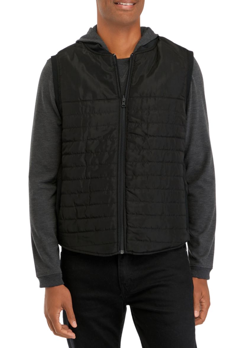 Mens Reversible Suede Vest