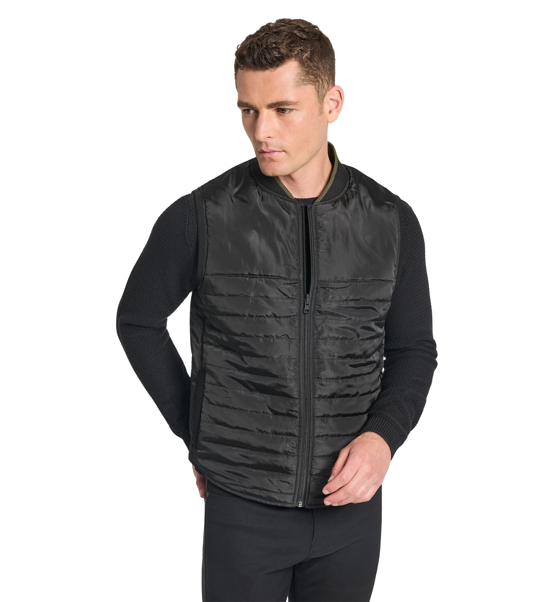 Mens Reversible Suede Vest