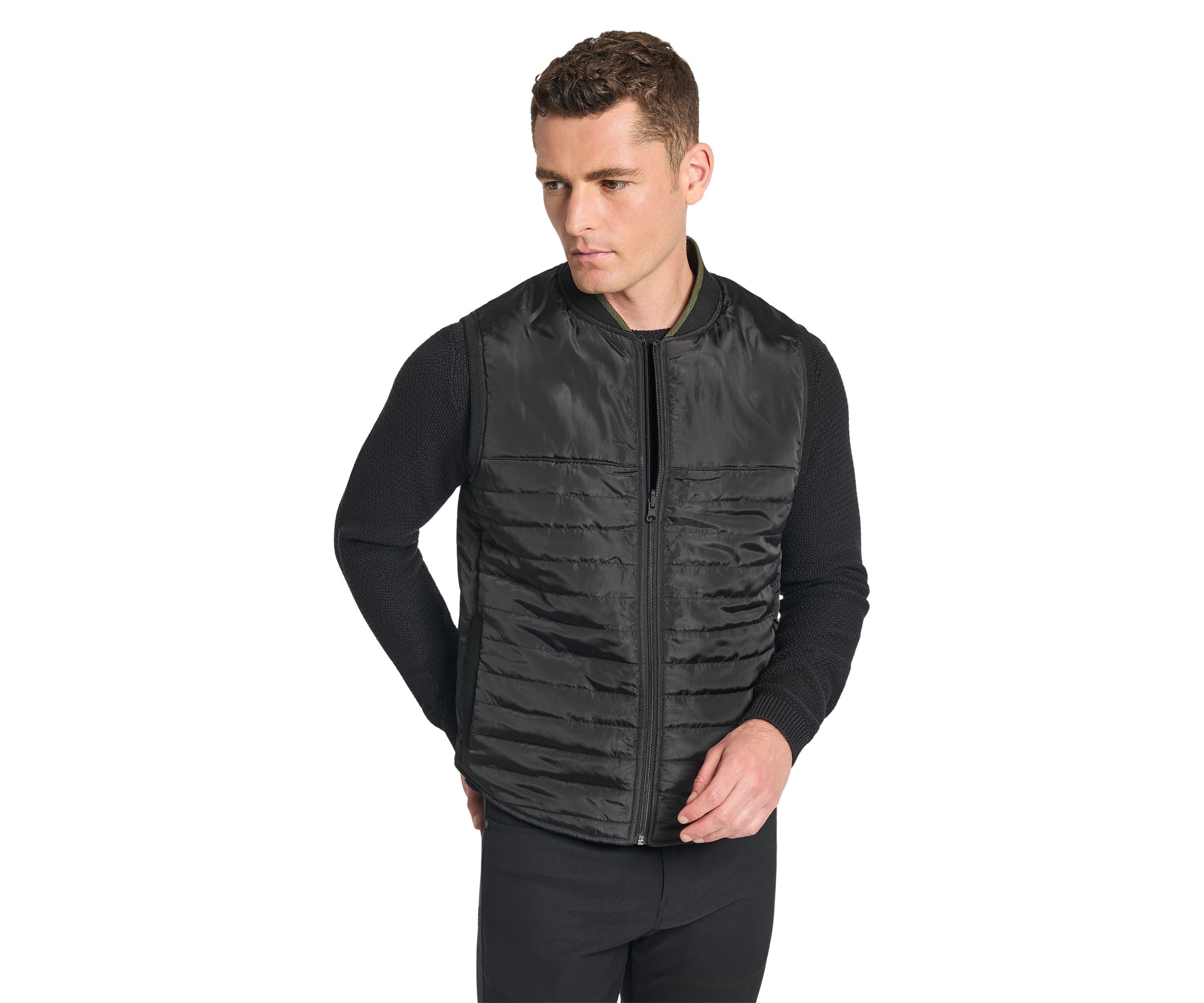 Mens Reversible Suede Vest