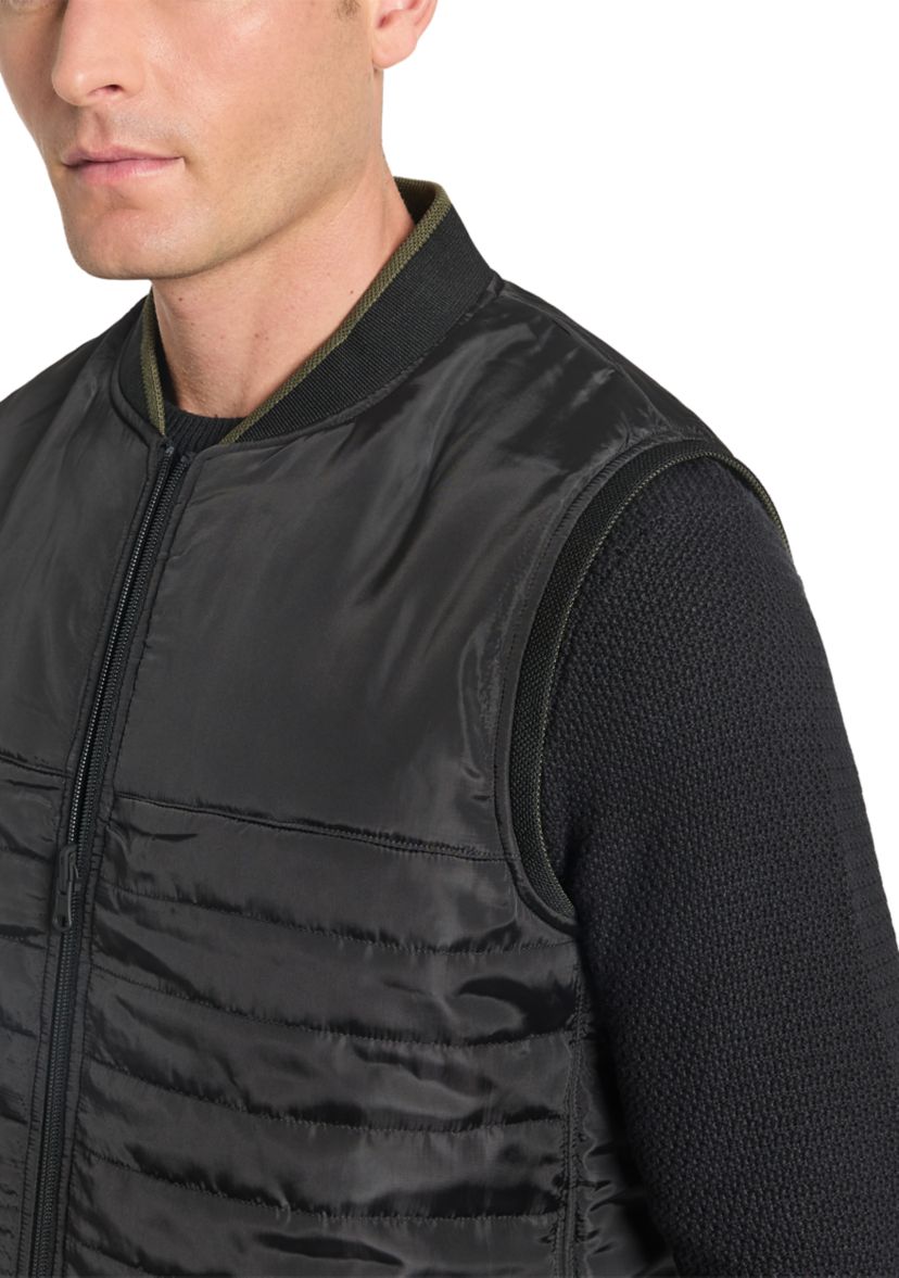 Mens Reversible Suede Vest