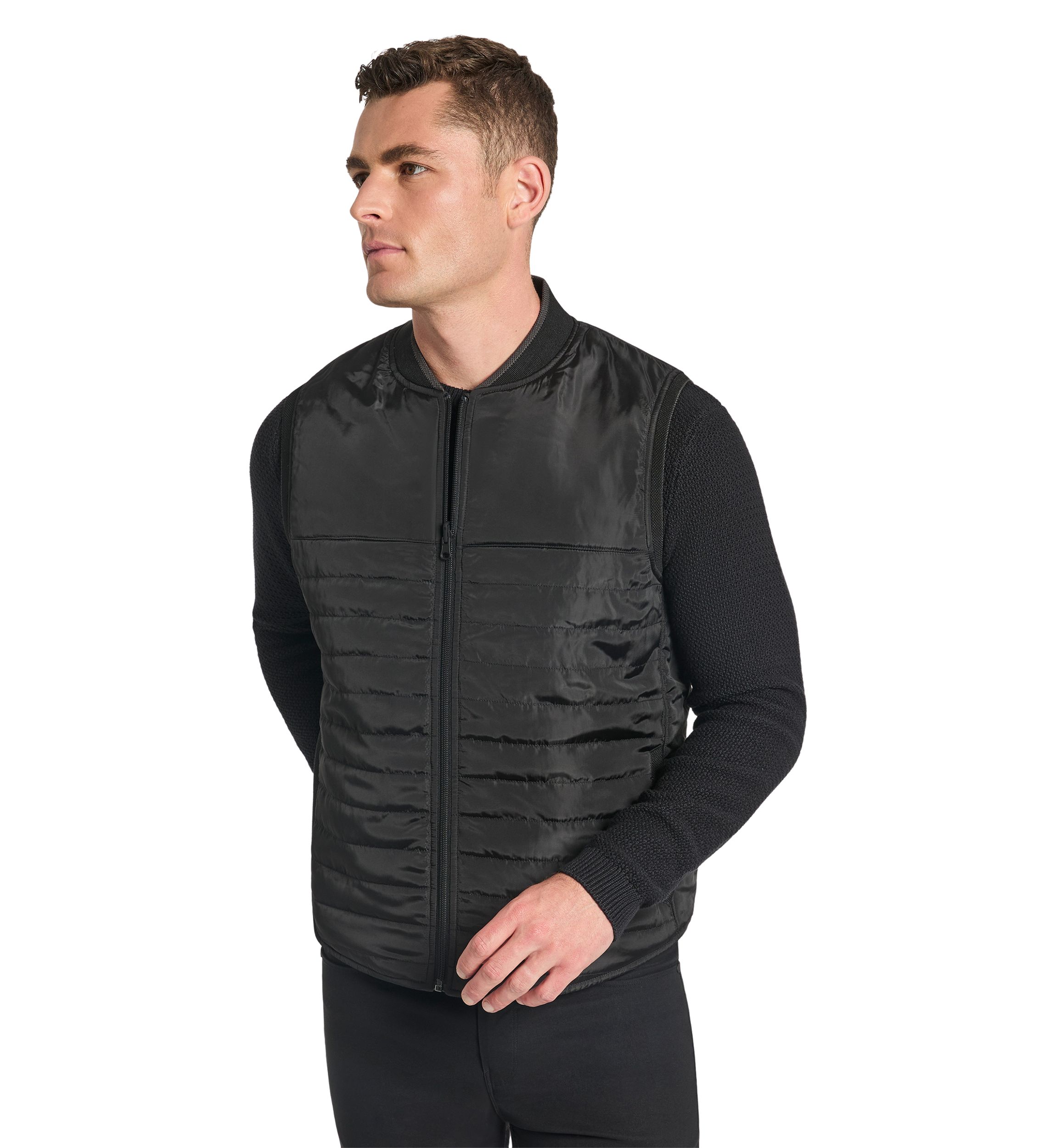 Mens Reversible Suede Vest