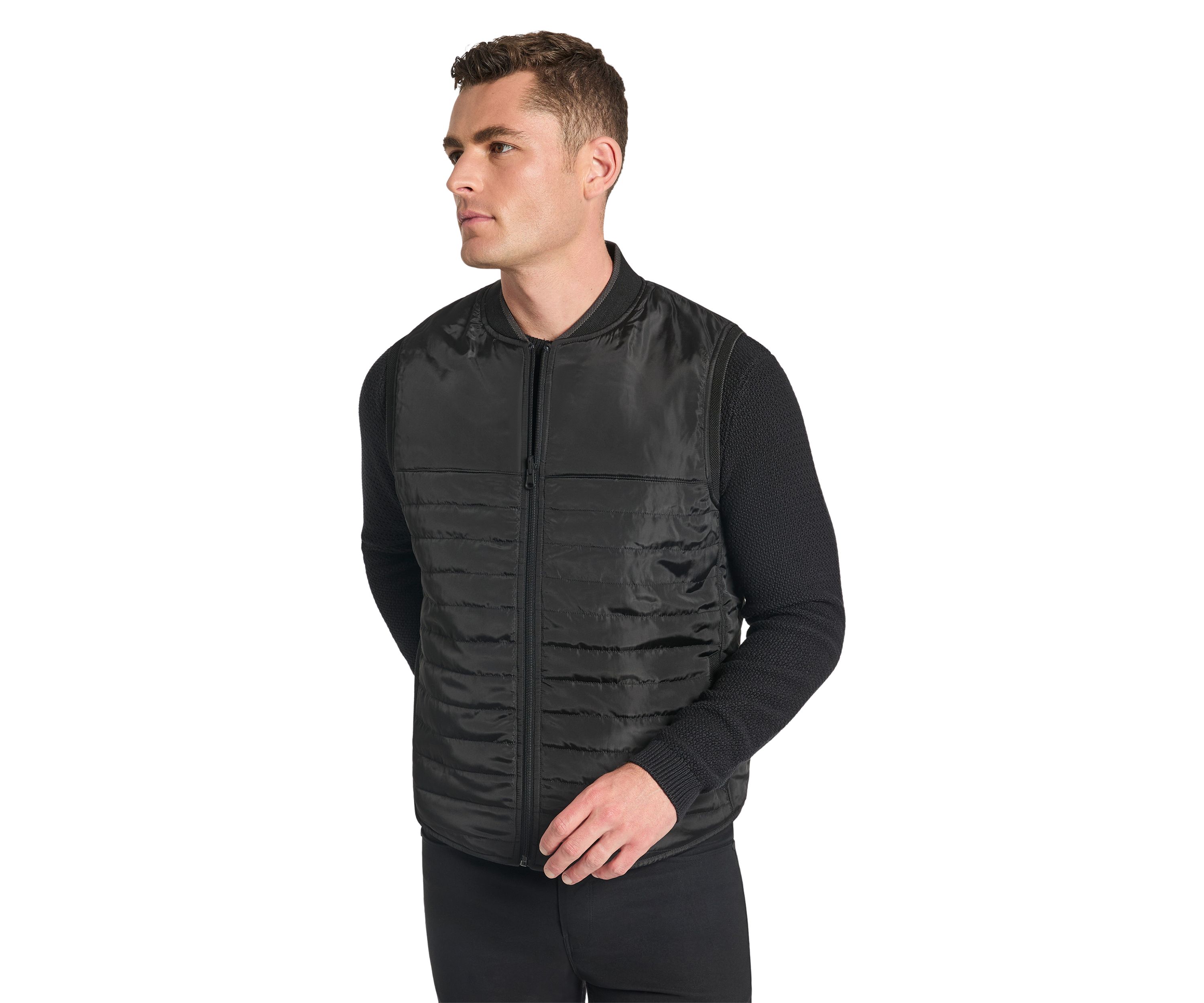 Mens Reversible Suede Vest