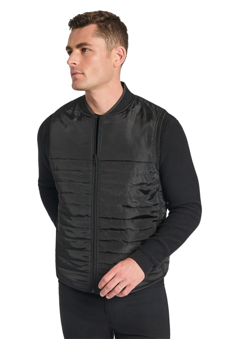 Mens Reversible Suede Vest