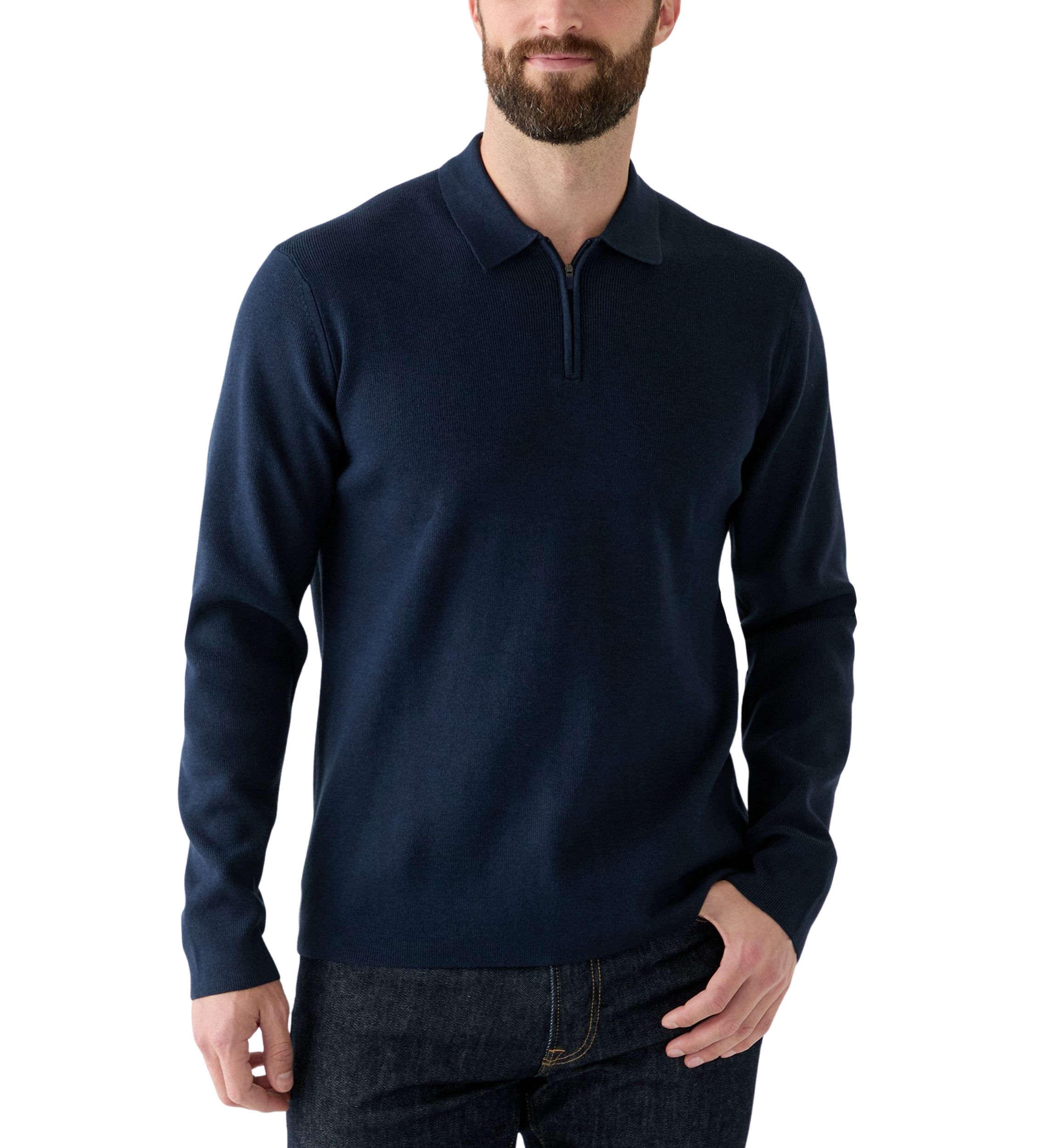 Knit Classic Polo Sweater