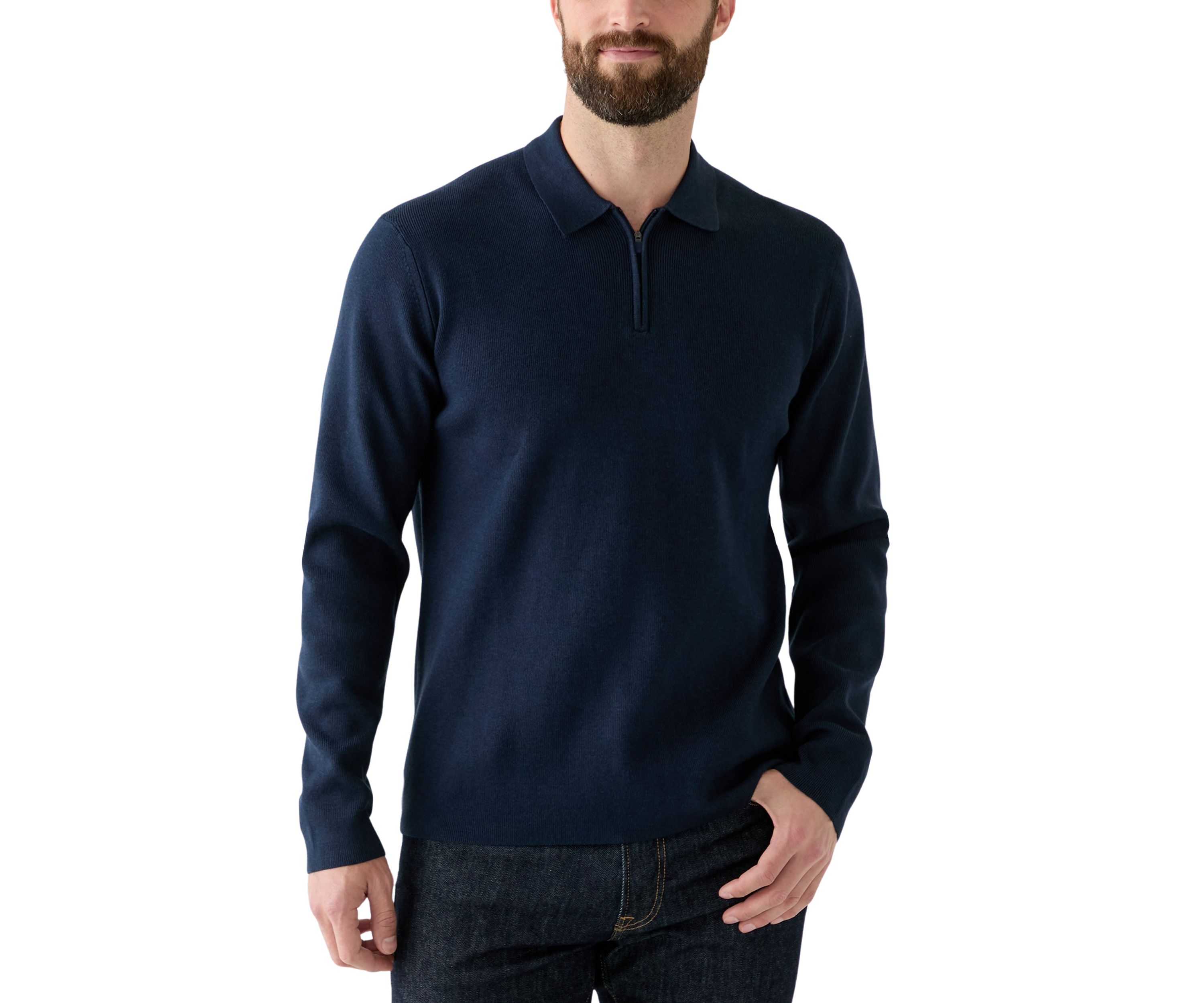 Knit Classic Polo Sweater