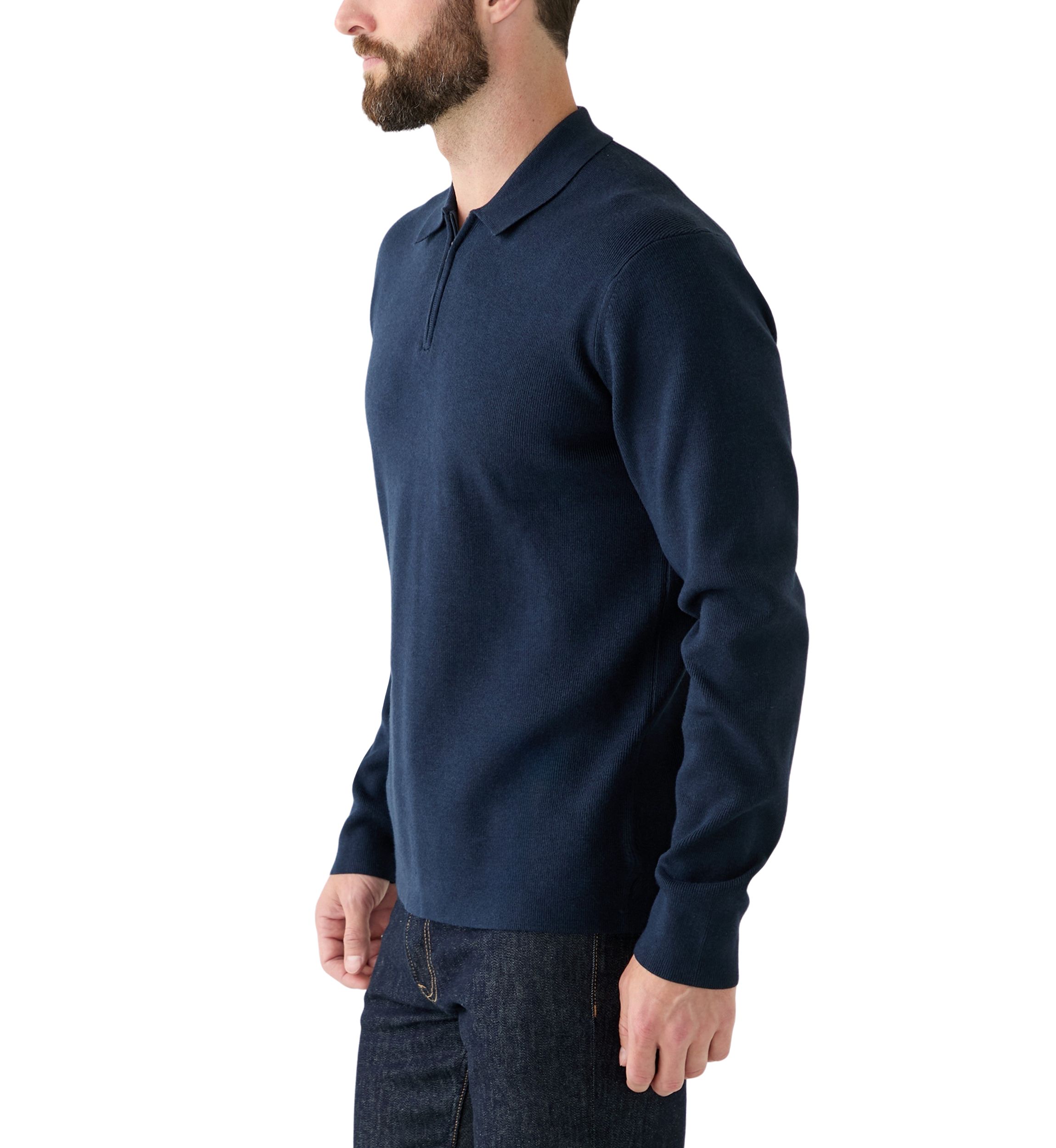 Knit Classic Polo Sweater