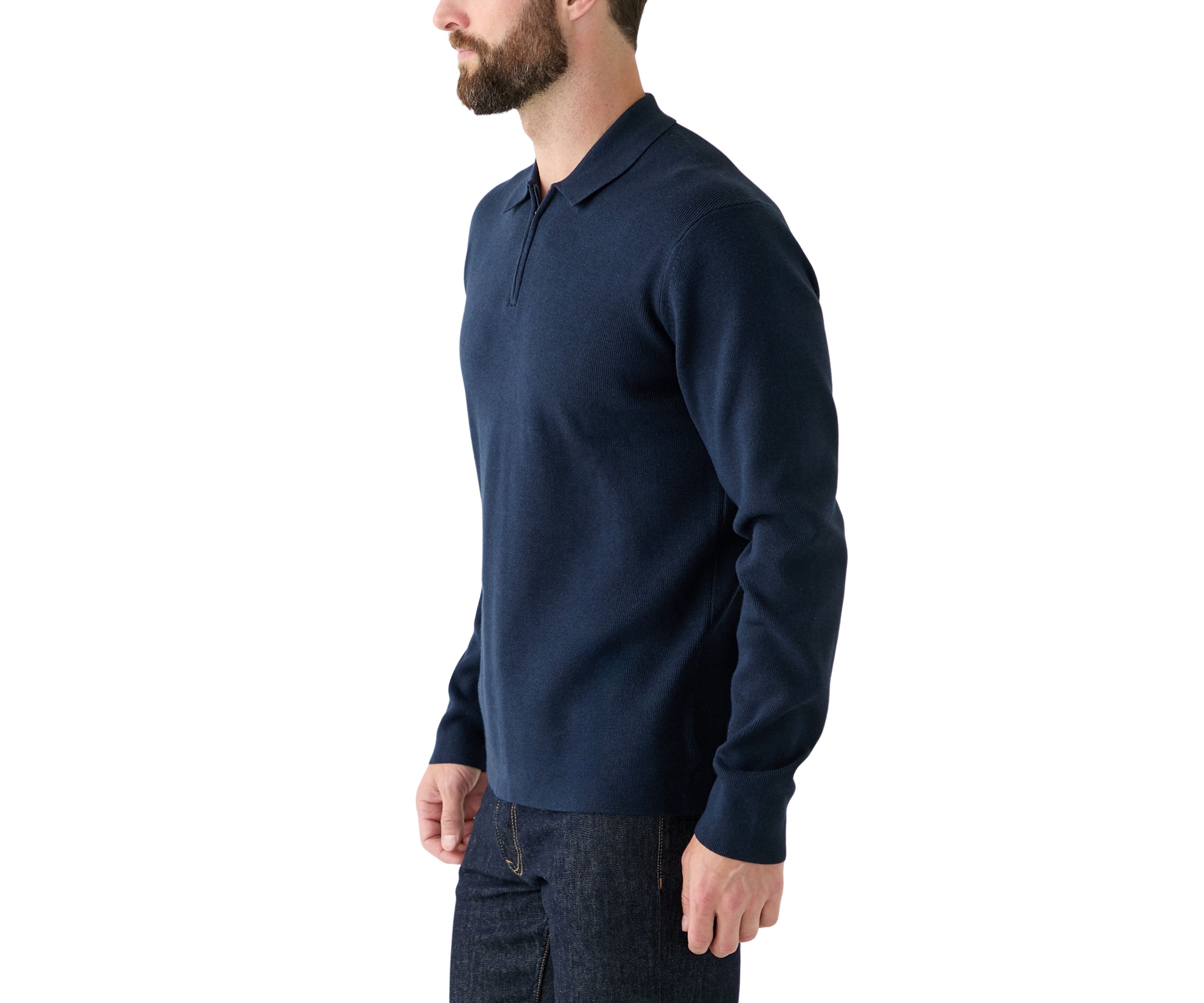 Knit Classic Polo Sweater