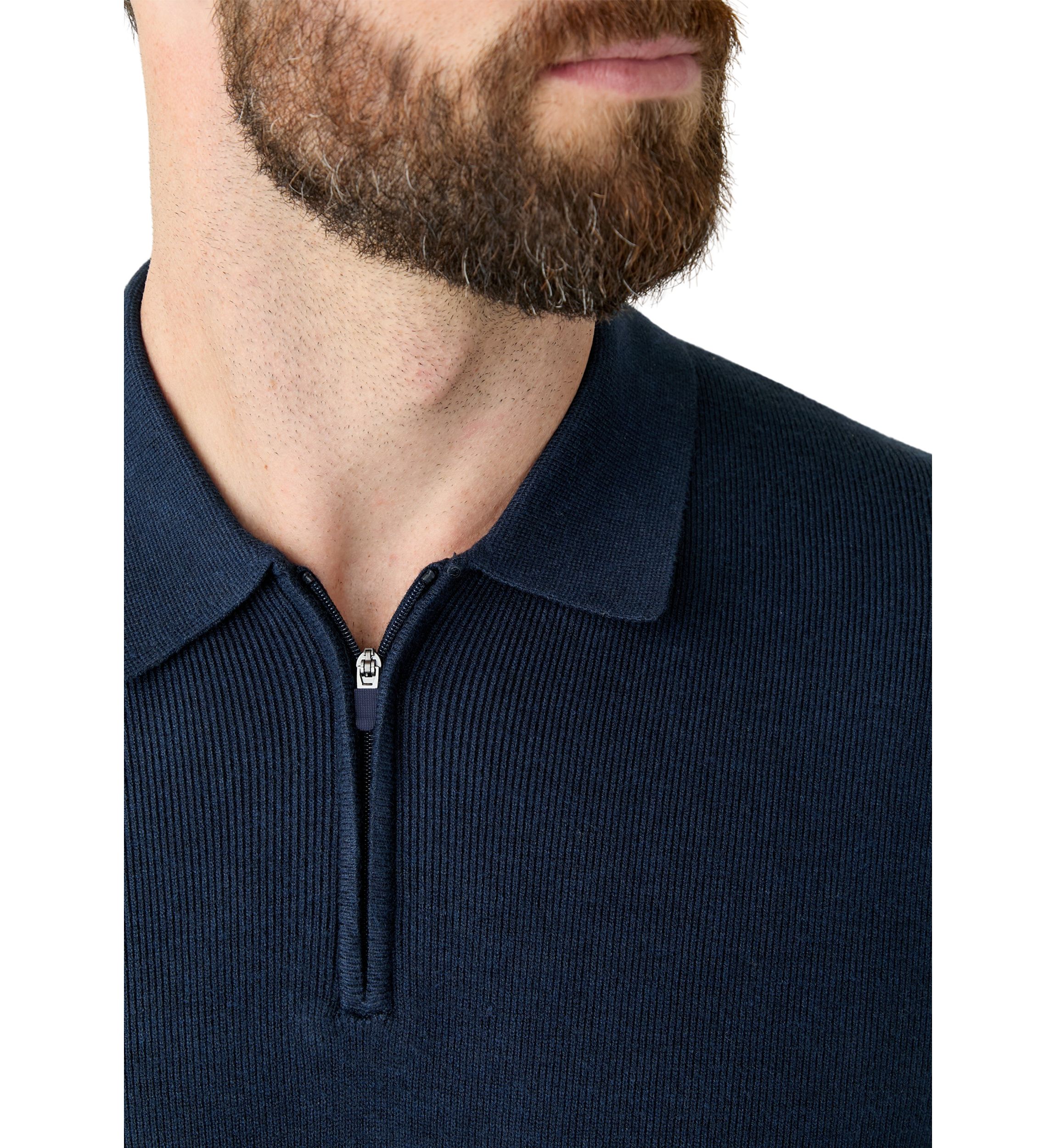 Knit Classic Polo Sweater