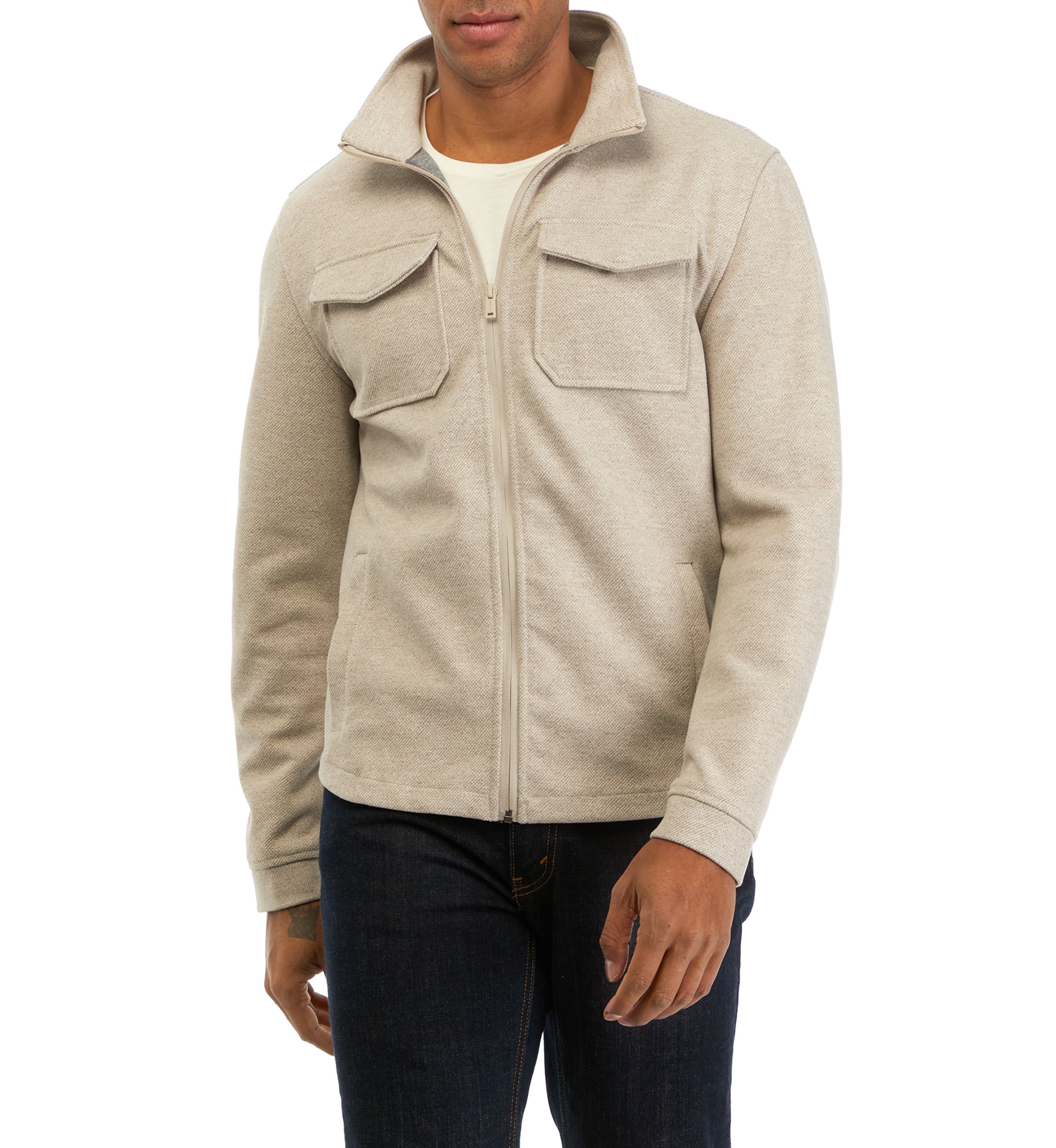 Mens Chest Pocket Shacket