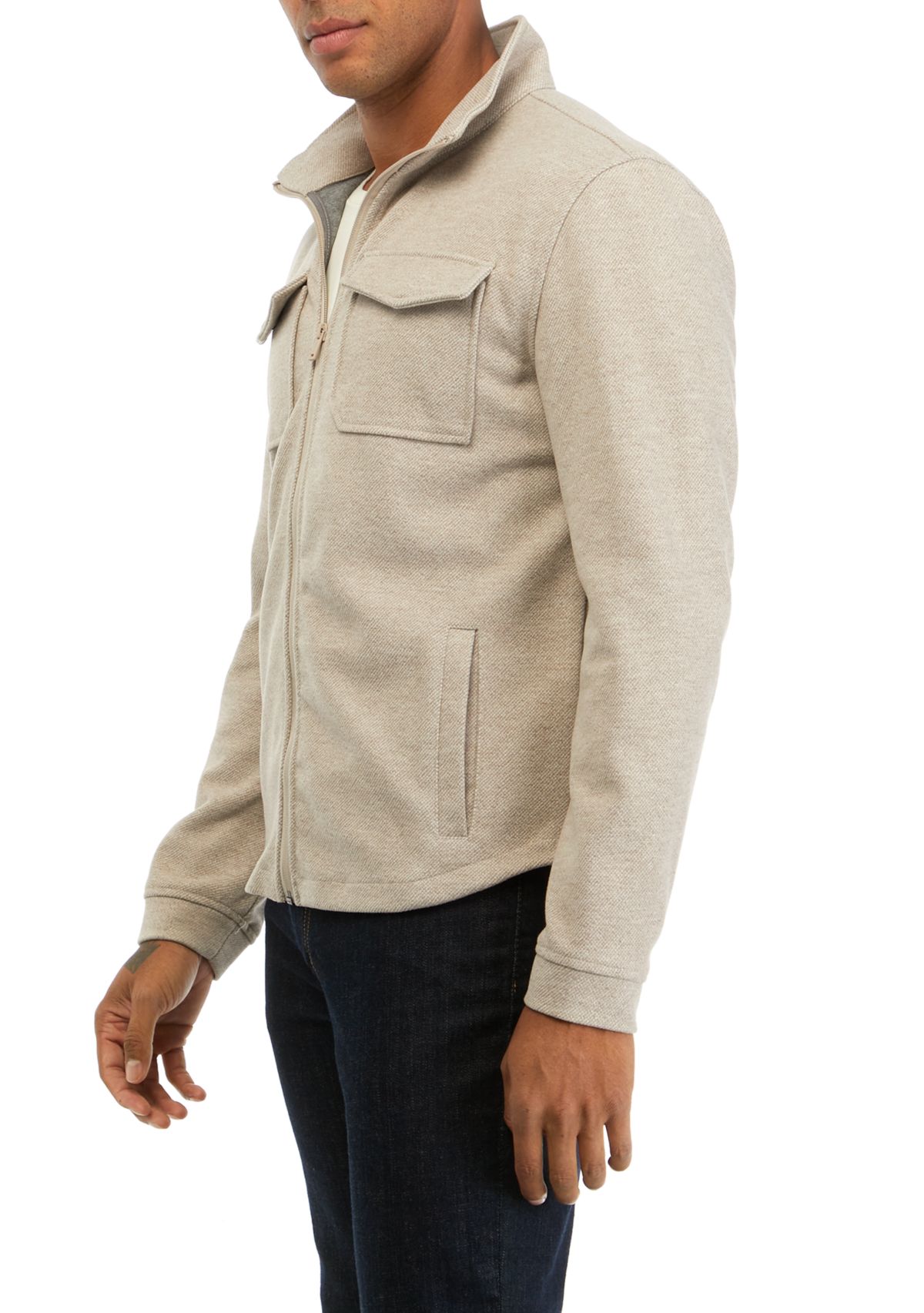 Mens Chest Pocket Shacket