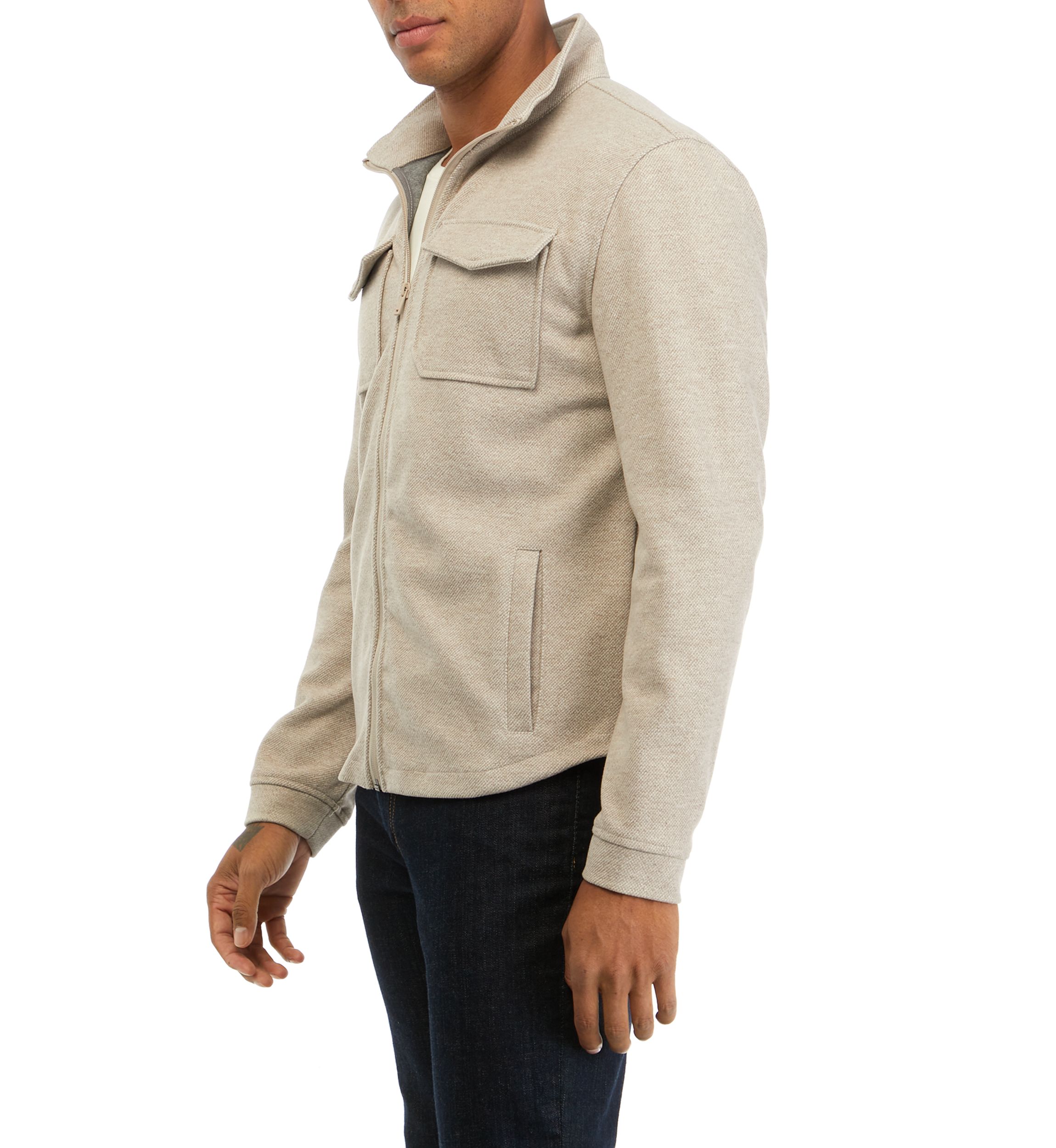 Mens Chest Pocket Shacket