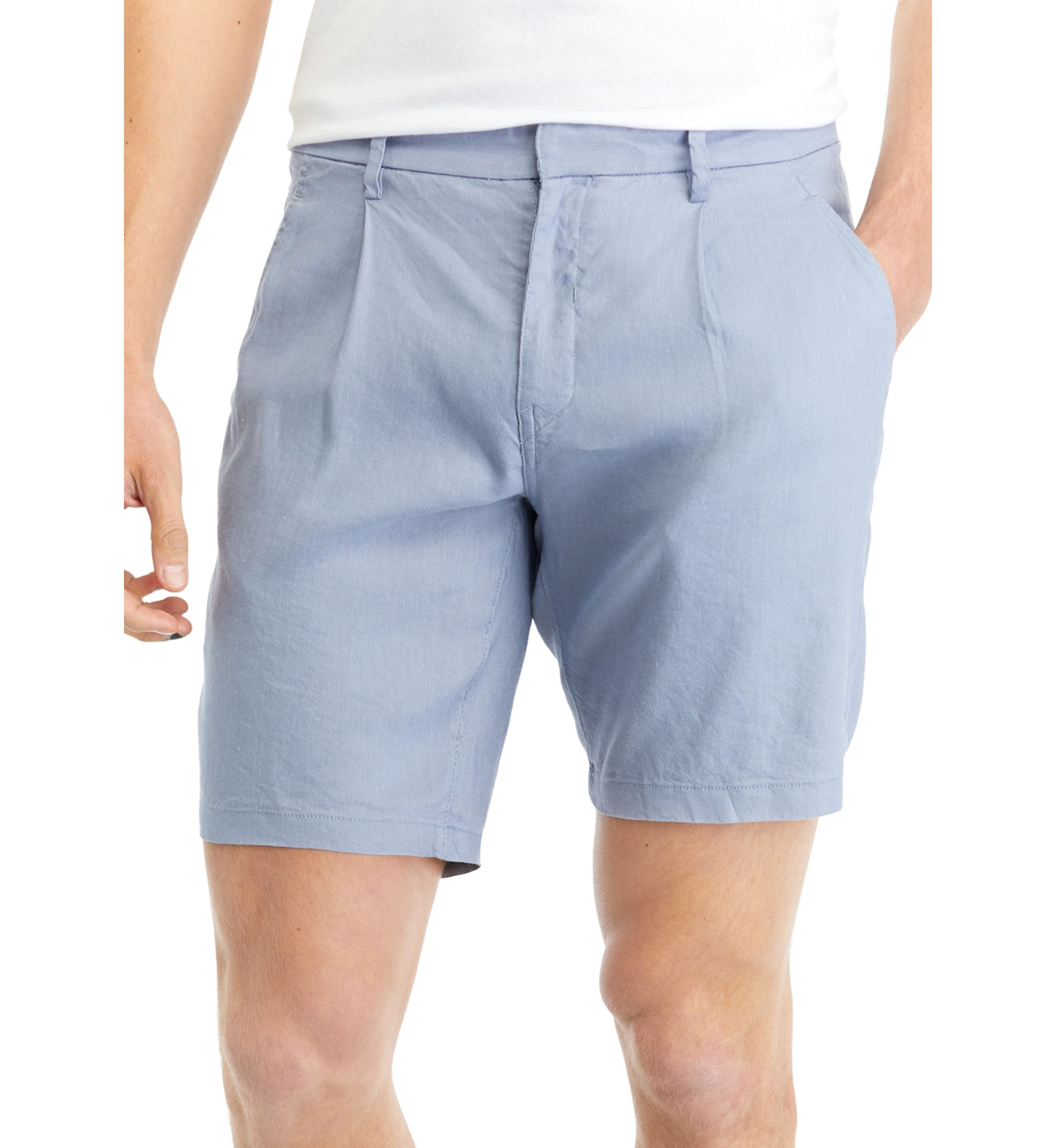 Sport Blue Solid Classic Shorts