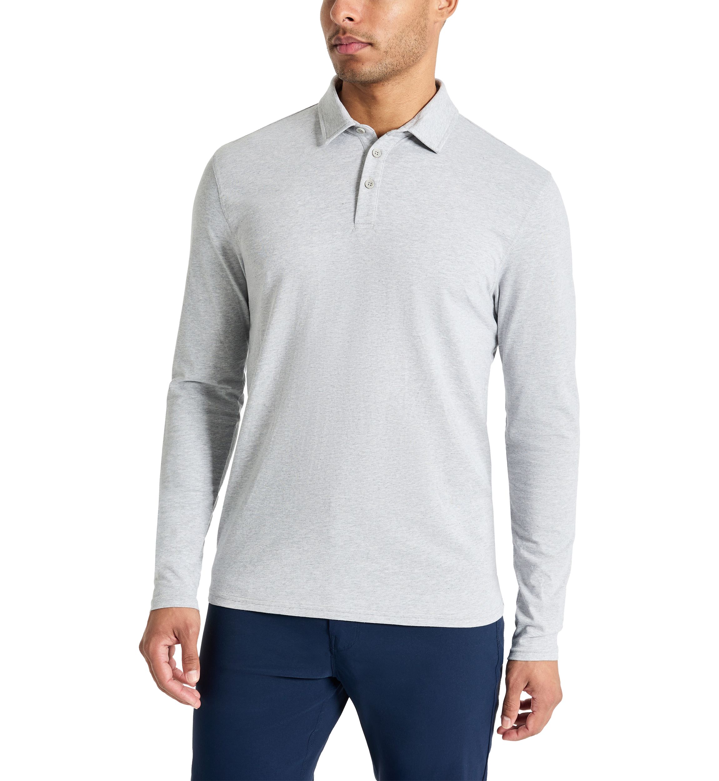 Sport Long Sleeve Polo Shirt 