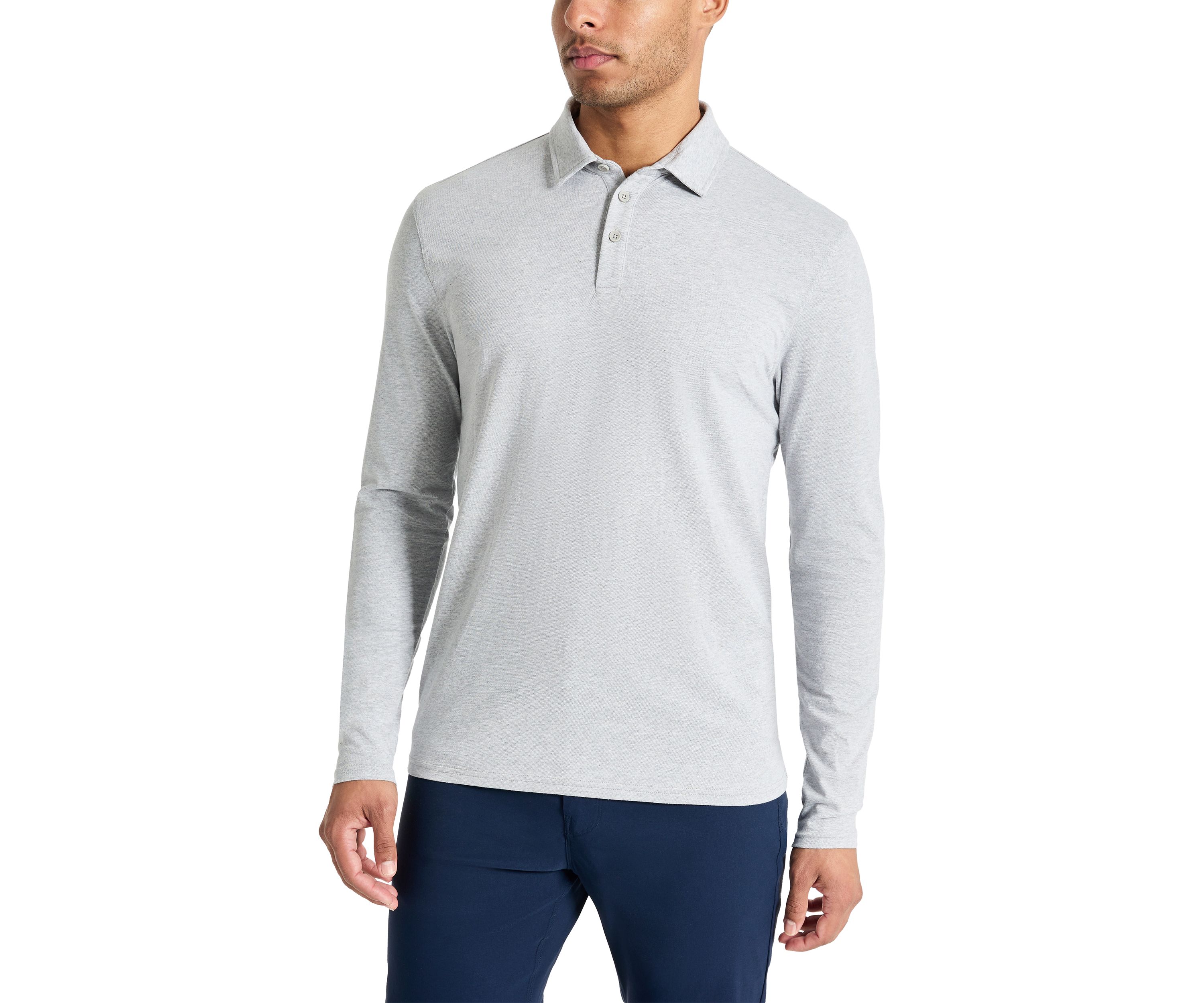 Sport Long Sleeve Polo Shirt 