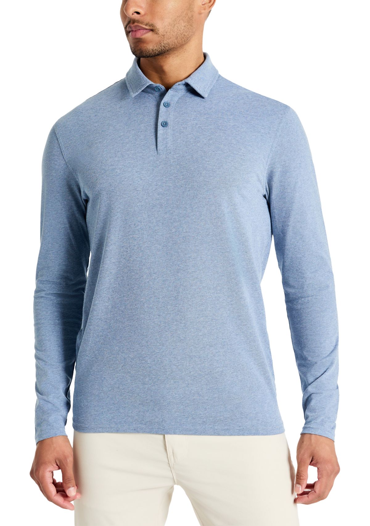 Sport Long Sleeve Polo Shirt