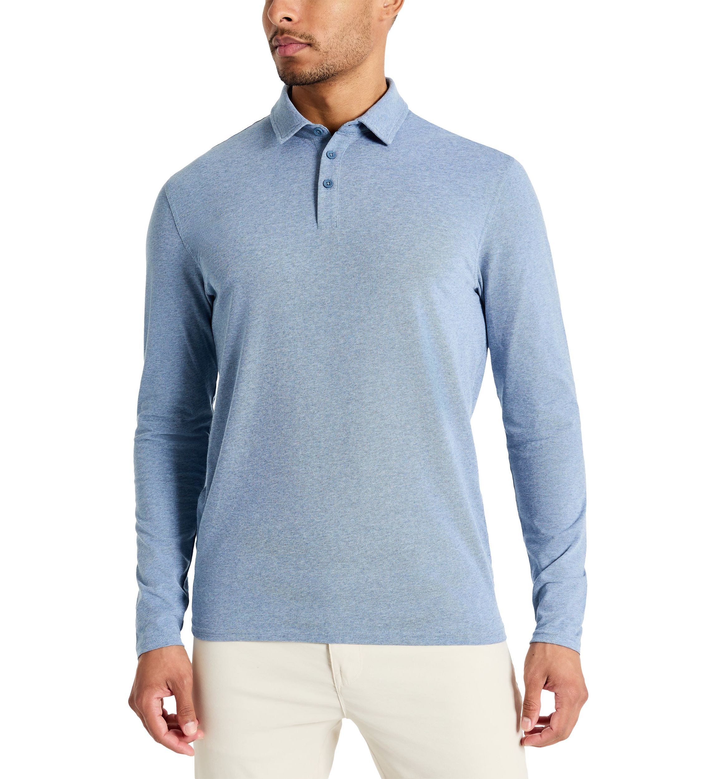 Sport Long Sleeve Polo Shirt