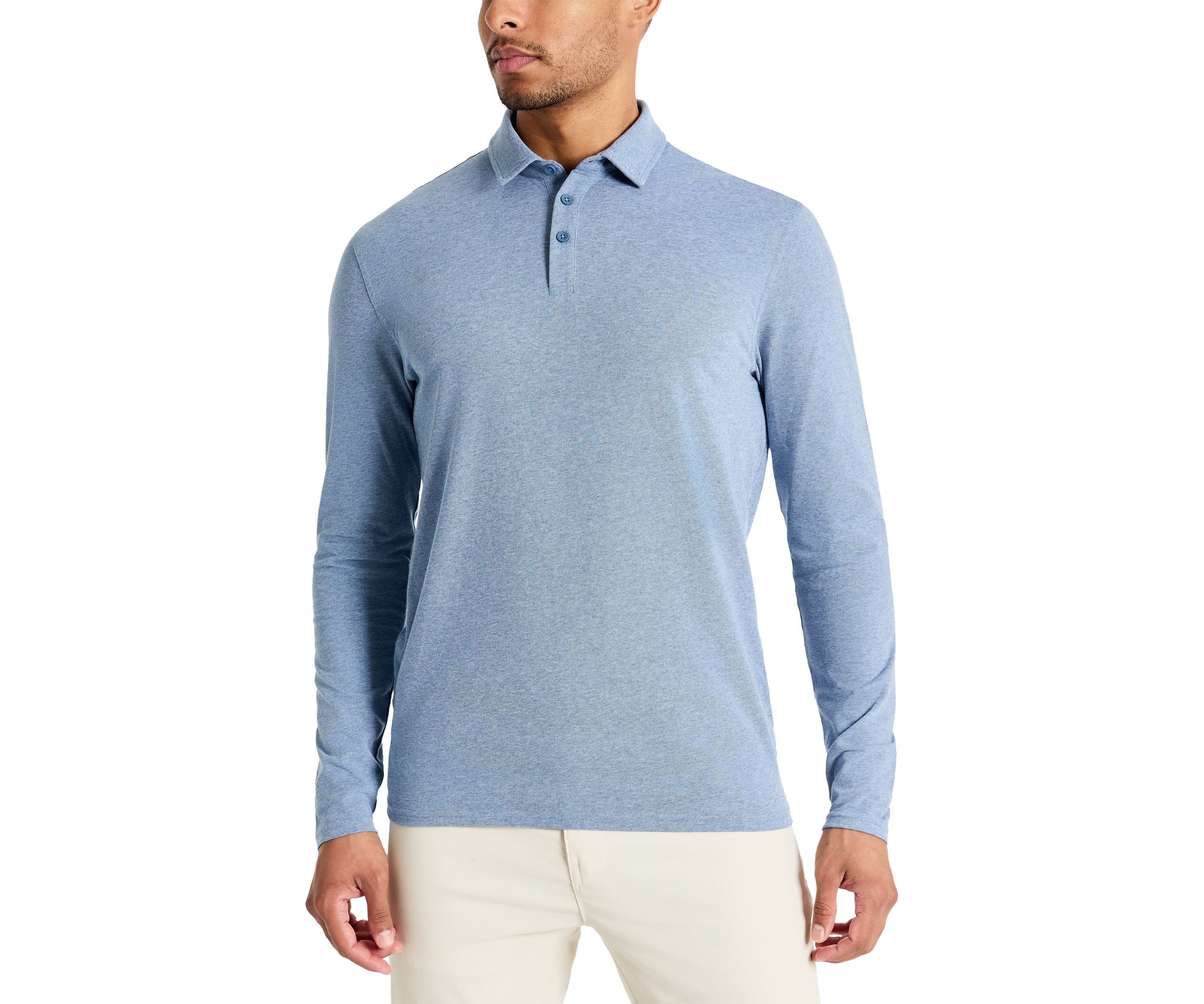 Sport Long Sleeve Polo Shirt