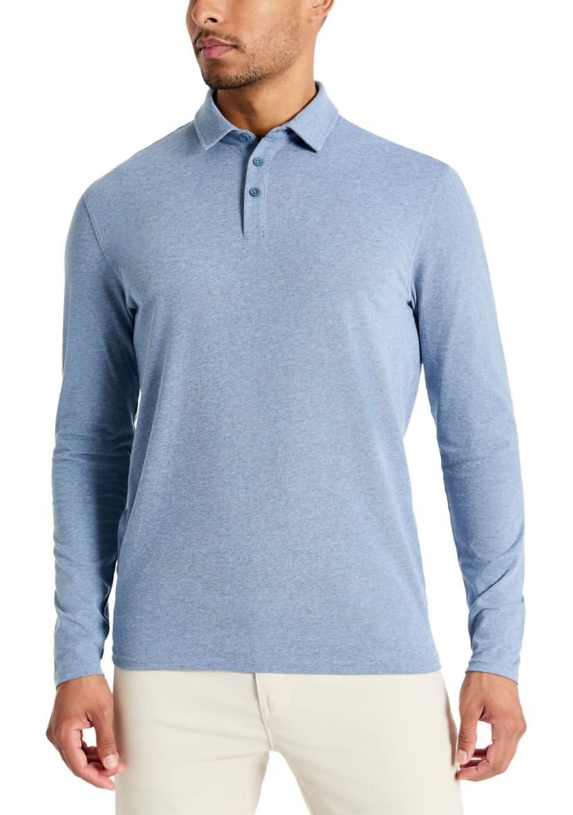 Sport Long Sleeve Polo Shirt