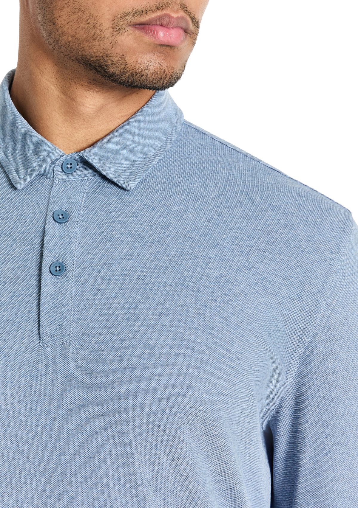 Sport Long Sleeve Polo Shirt