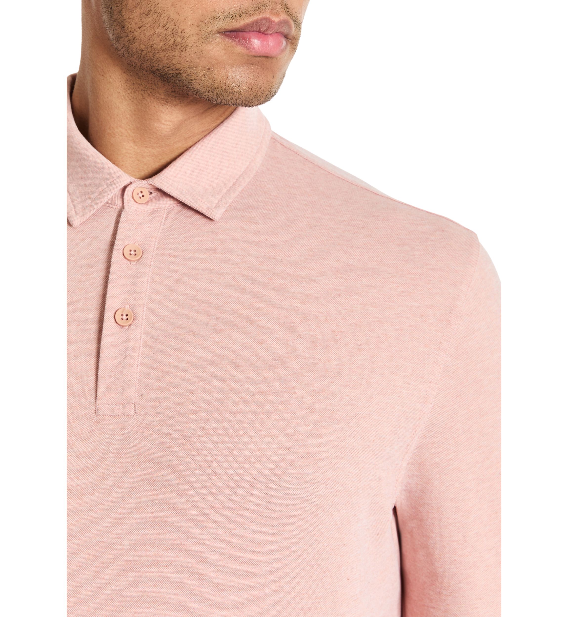 Sport Long Sleeve Polo Shirt 