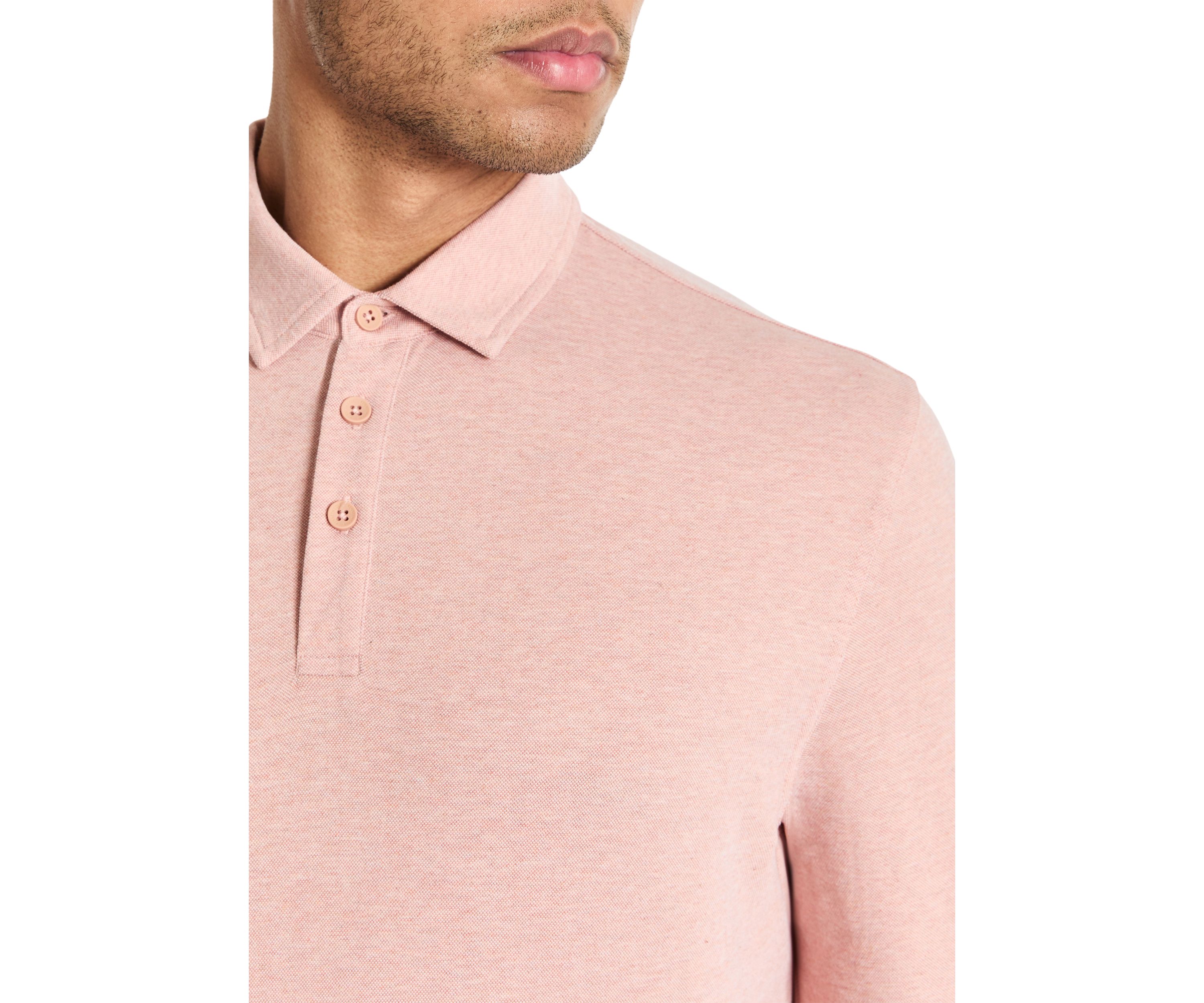 Sport Long Sleeve Polo Shirt 
