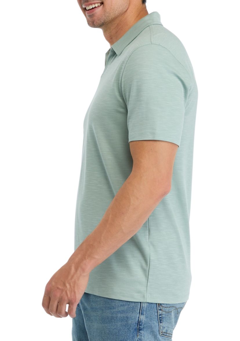 Mens Sport Solid Classic Polo Shirt