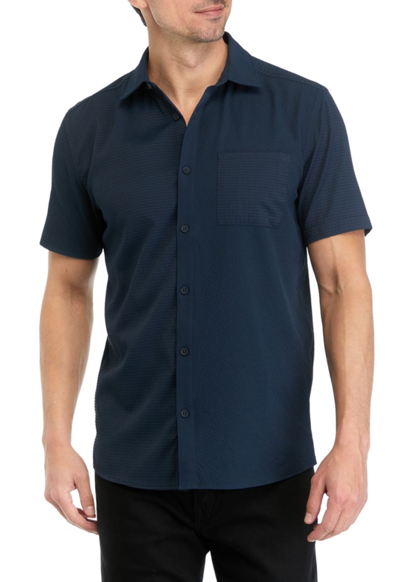 Mens Sport Assorted Plain Classic Shirt