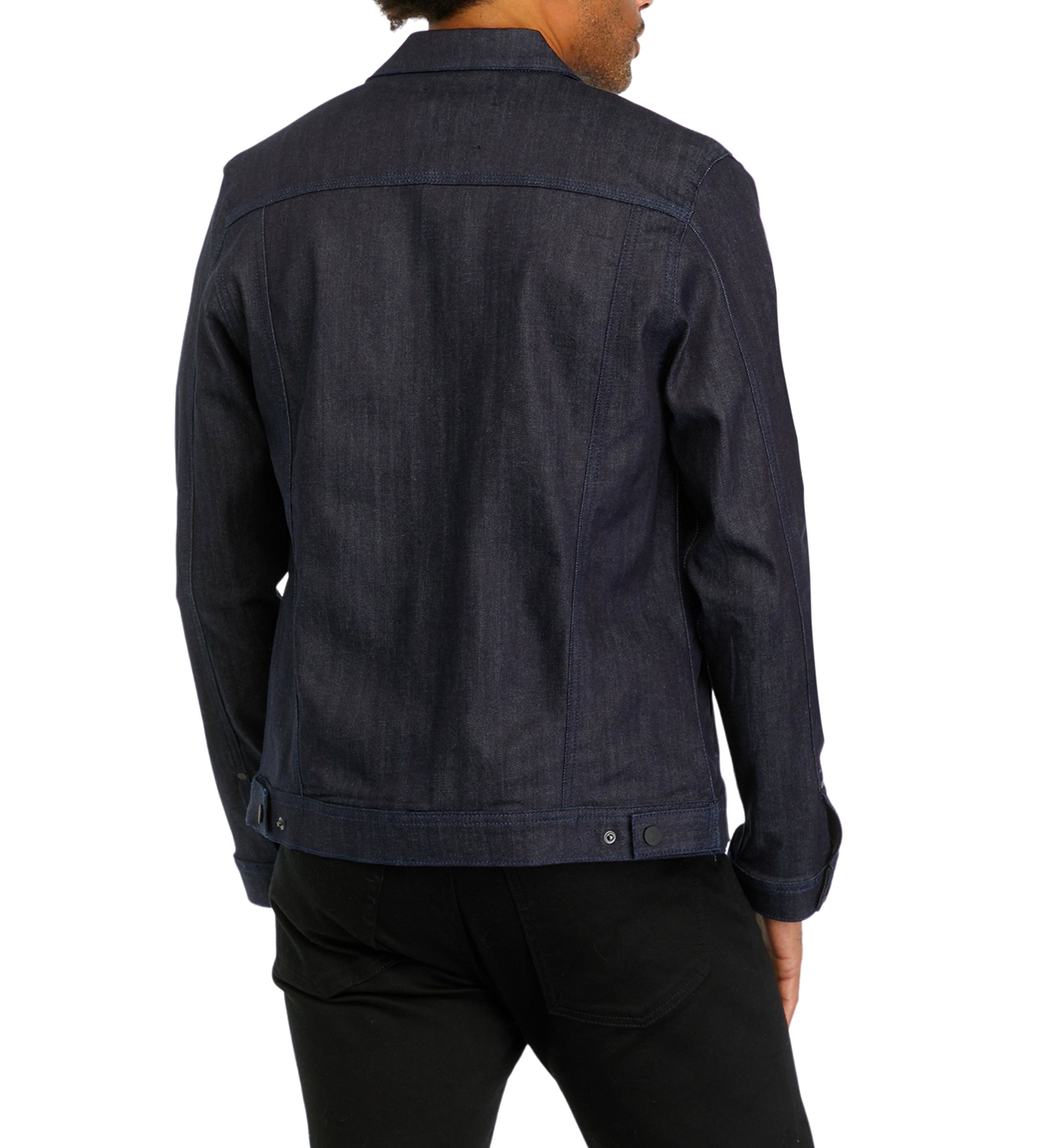 Navy Denim Classic Sport Coat 