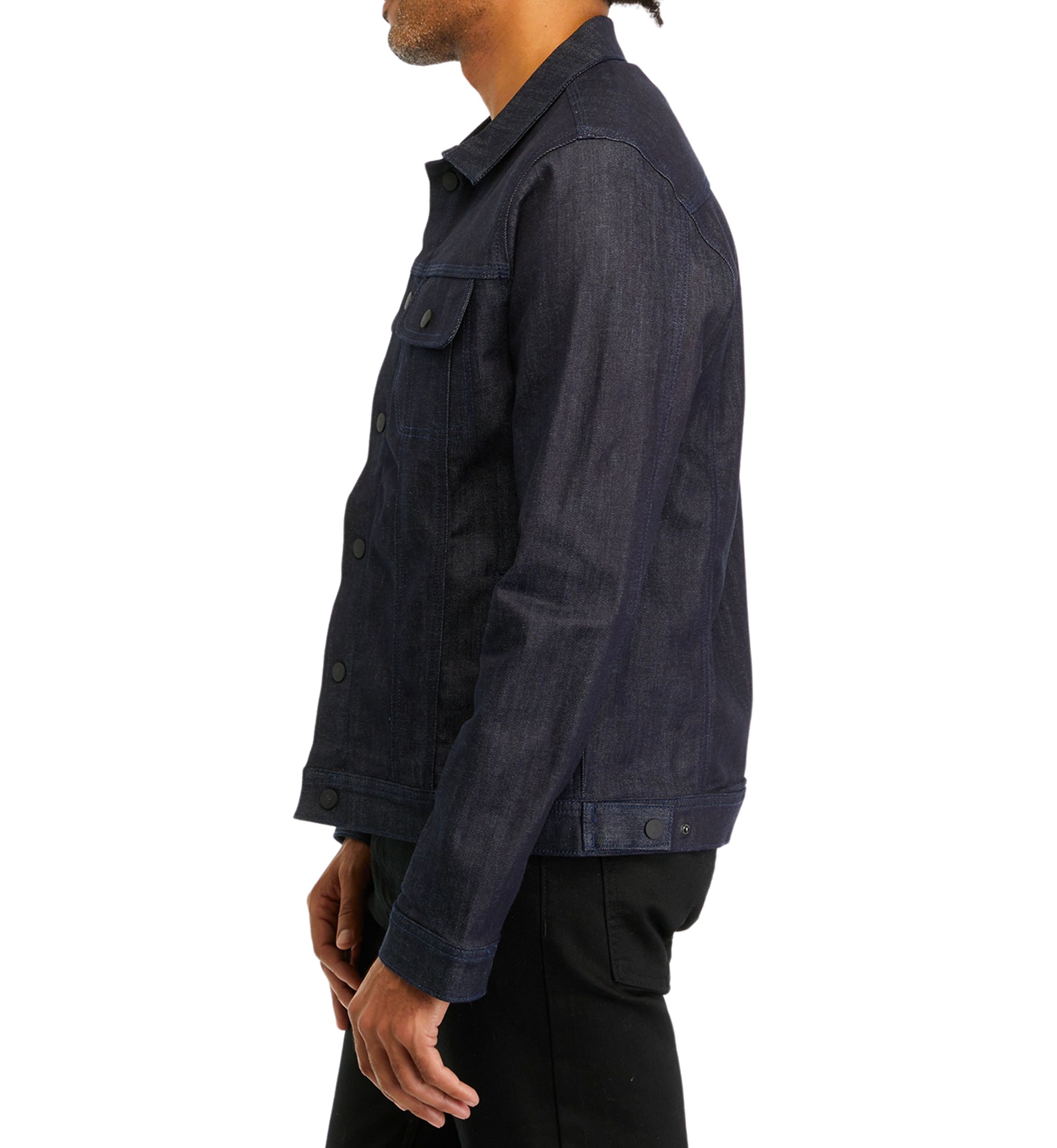 Navy Denim Classic Sport Coat 